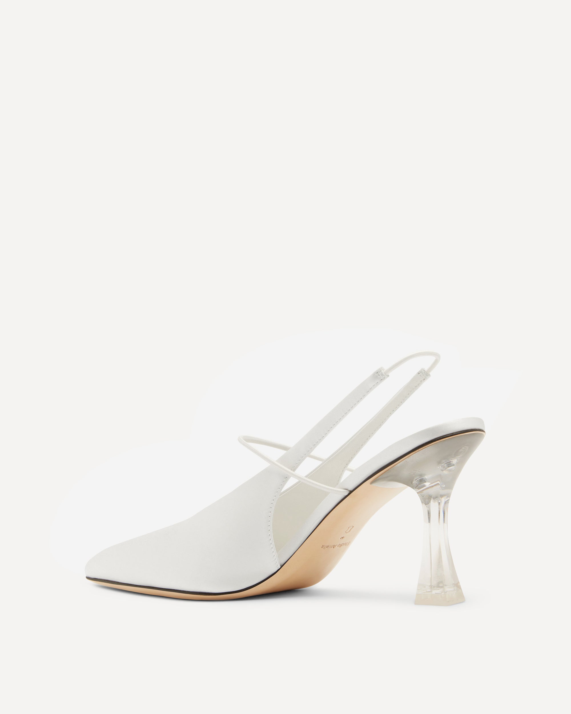 Mignon 90 Heel | White
