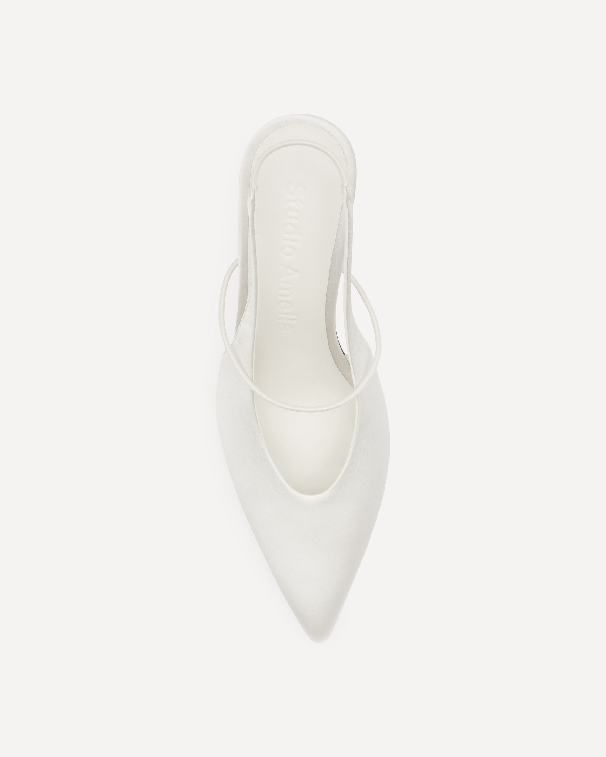 Mignon 90 Heel | White