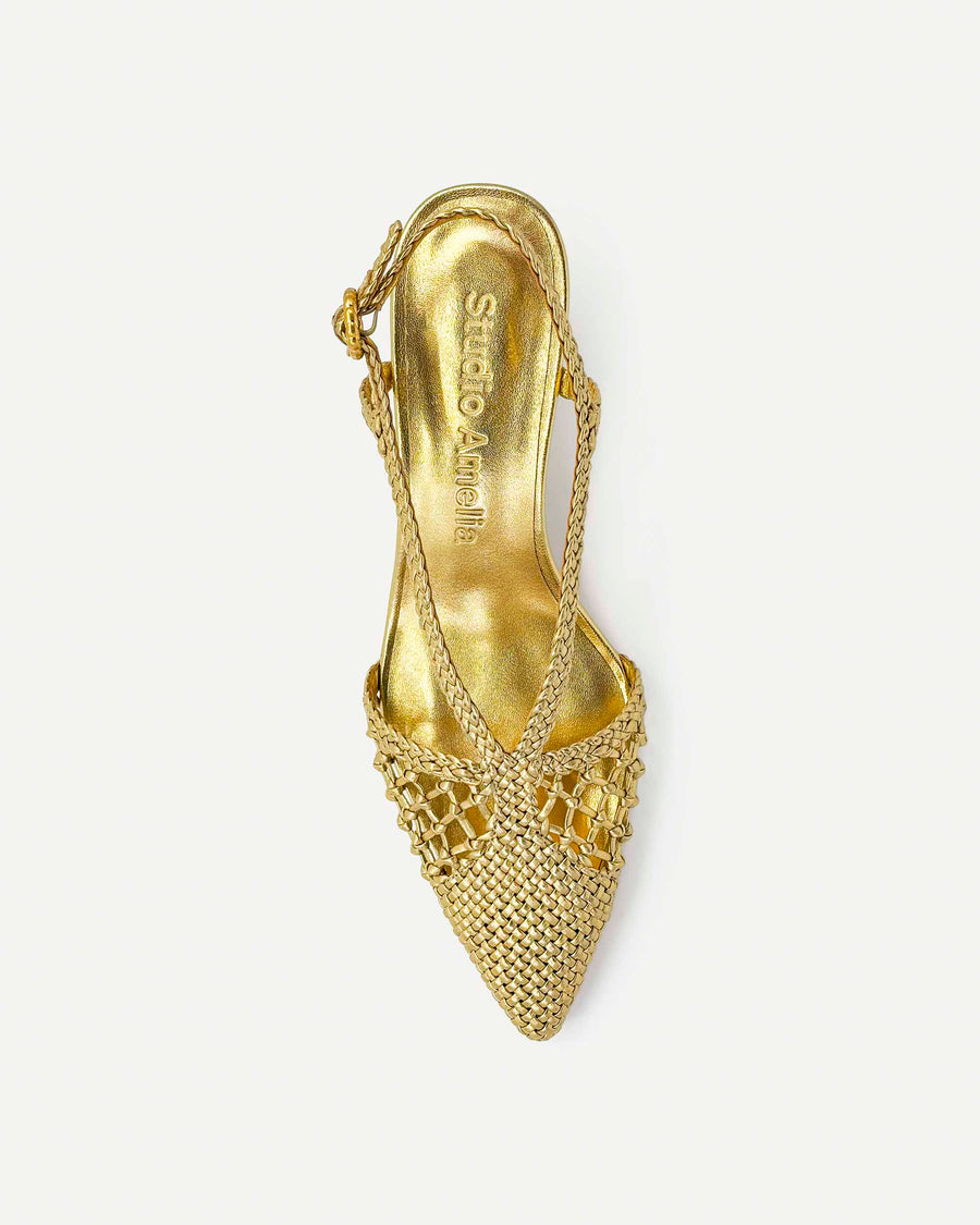 Nexus 50 Heel | Gold