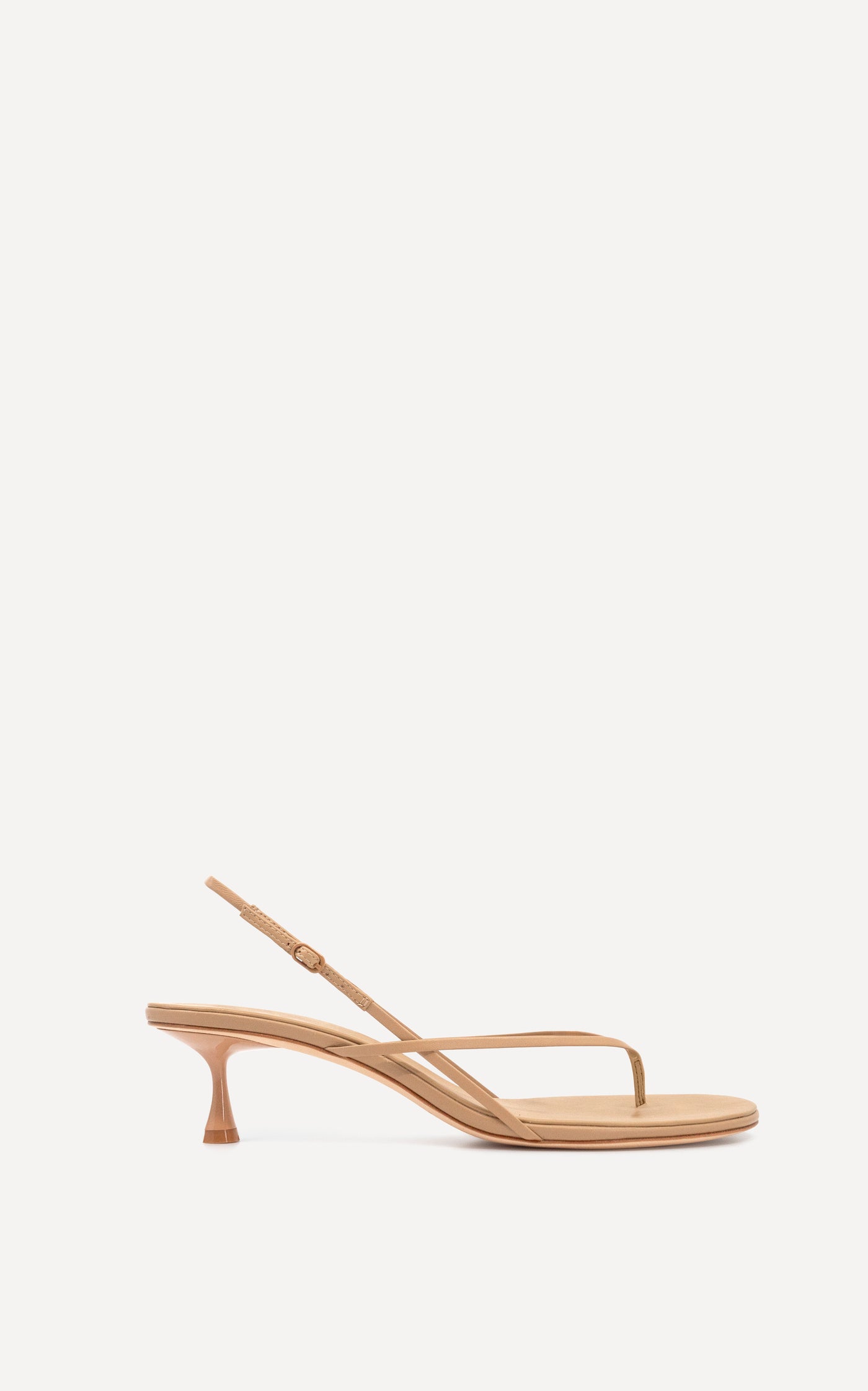 Wishbone 50 Heel | Beige