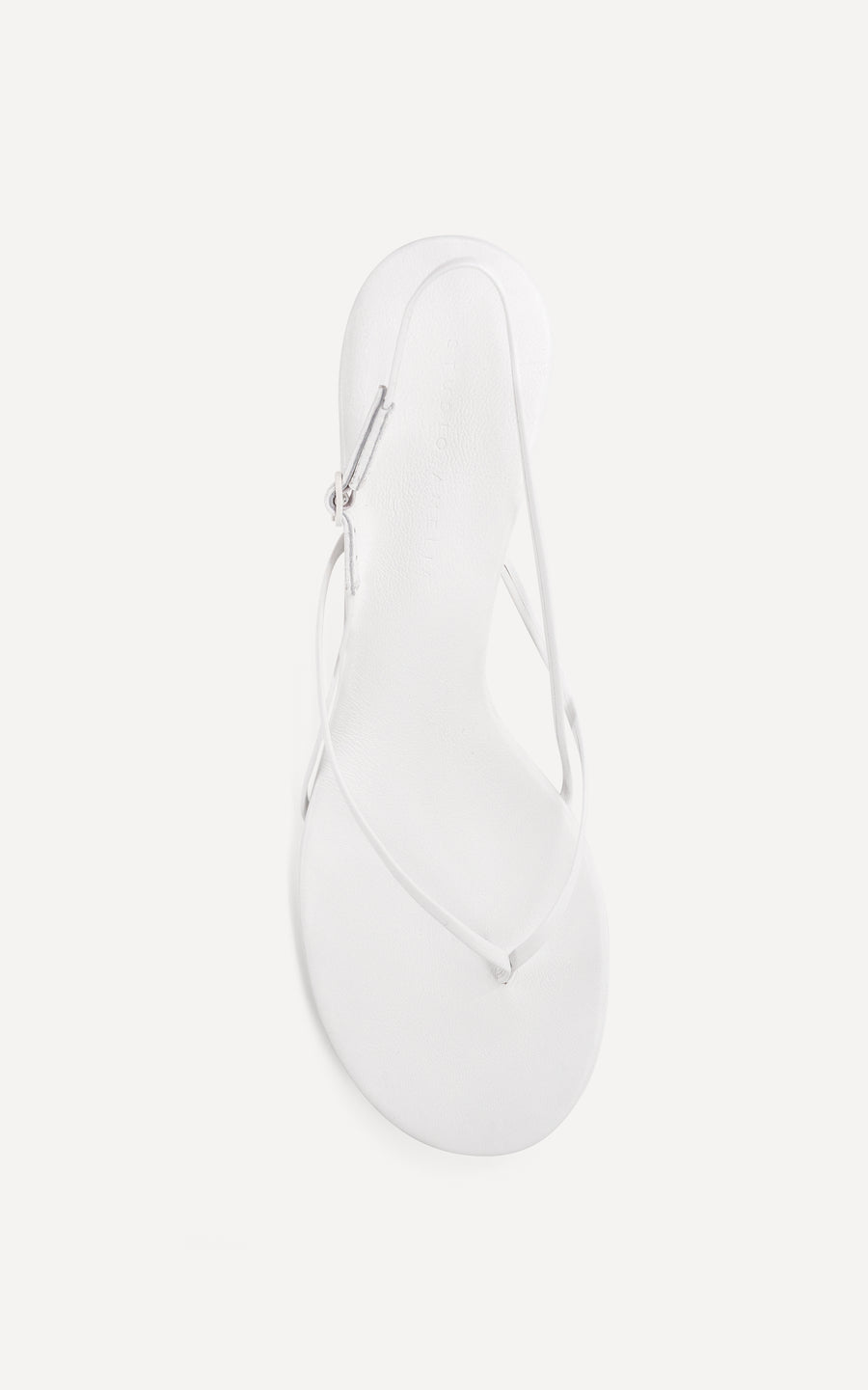 Wishbone 50 Heel | White