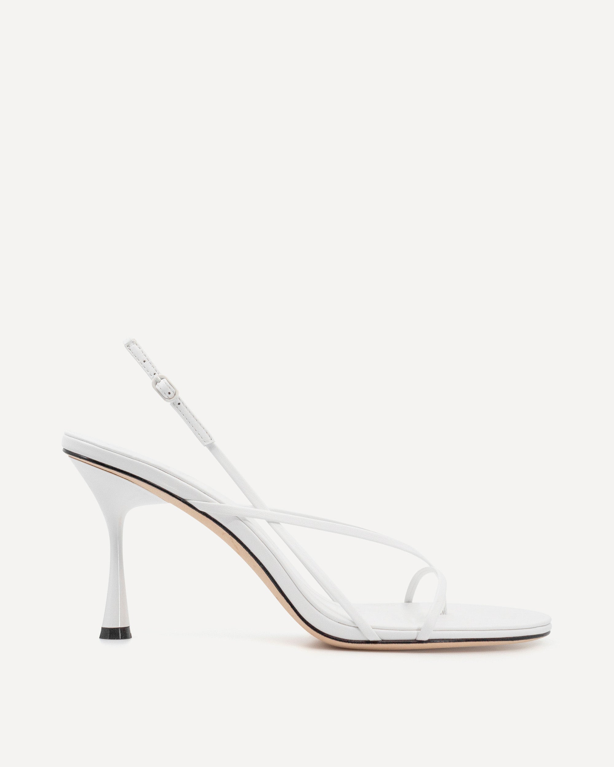 Wishbone 90 Heel | White