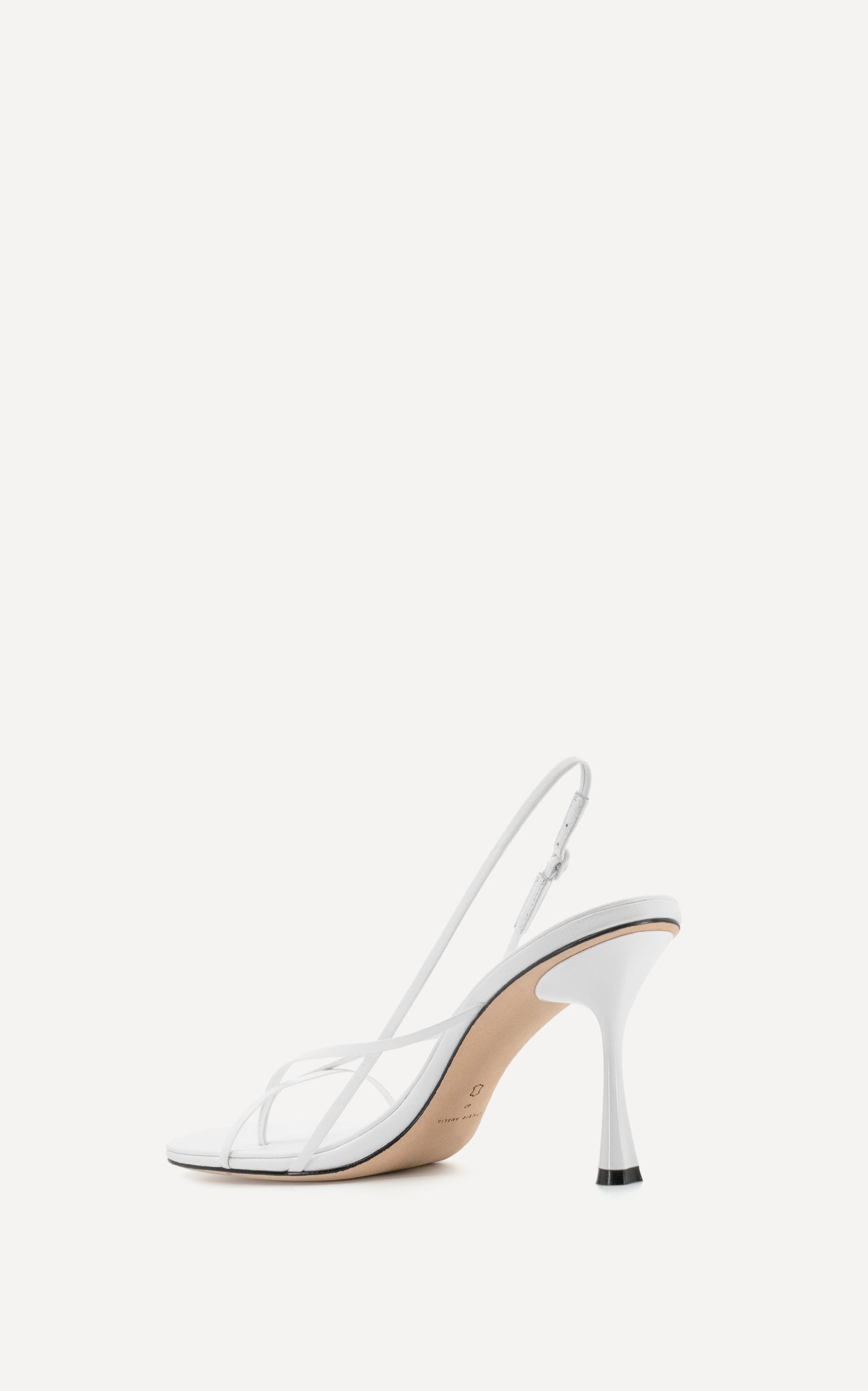 Wishbone 90 Heel | White