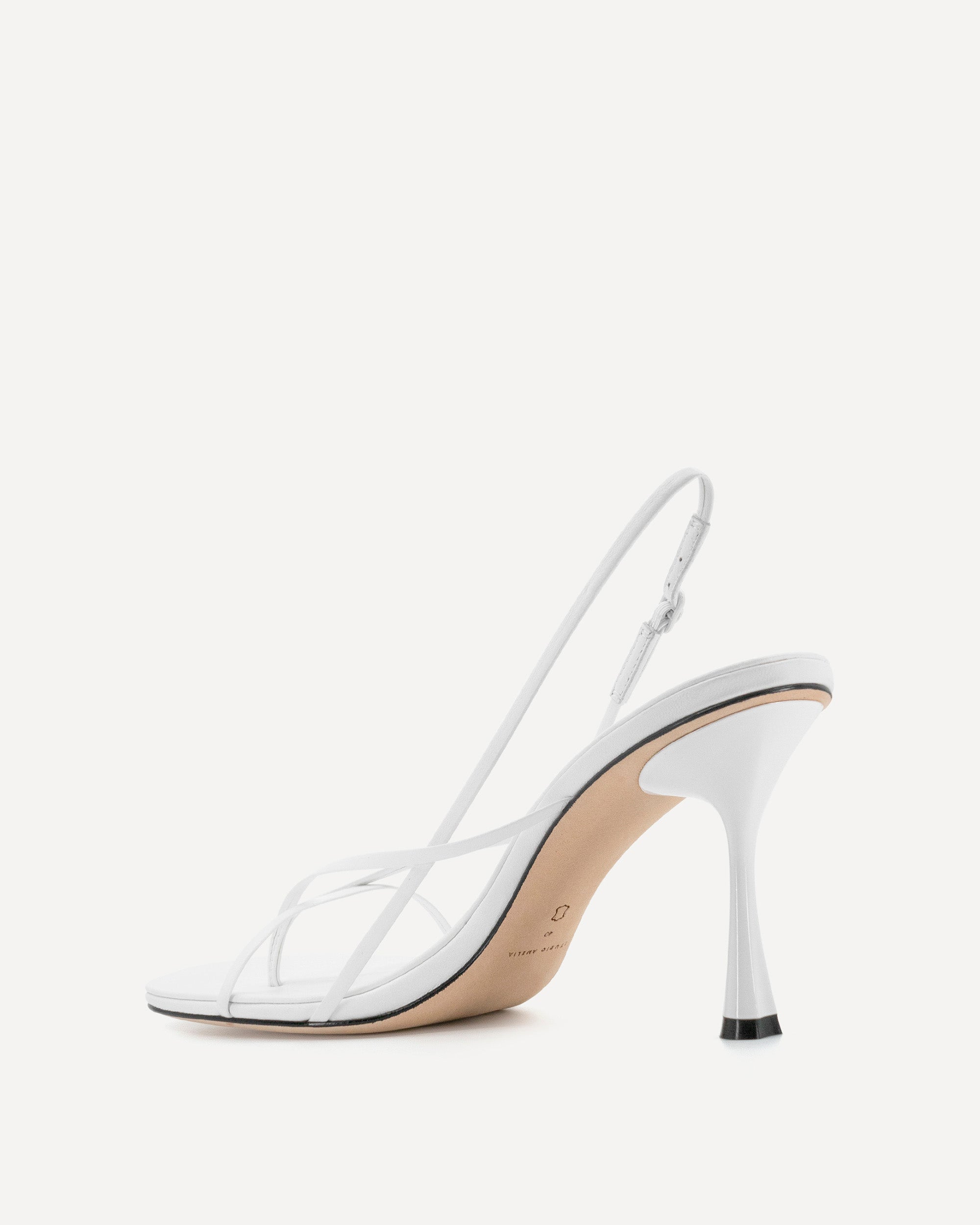 Wishbone 90 Heel | White