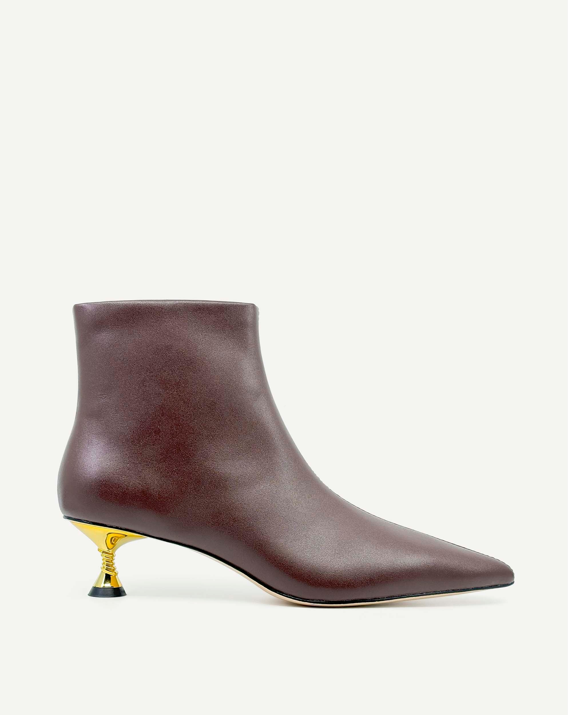 Palmela Ankle Boot | Chocolate