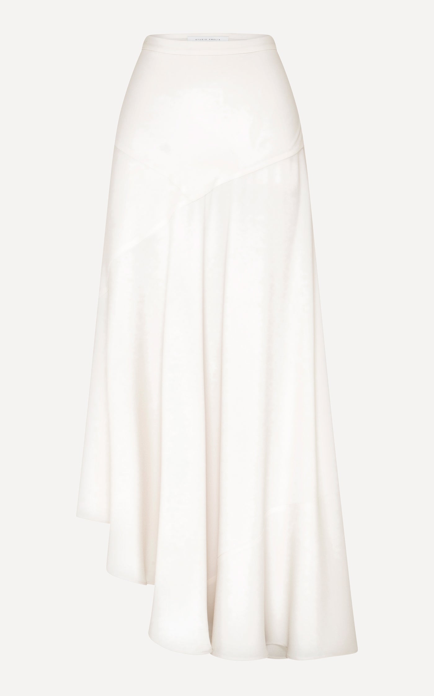 Ratio Bias Skirt | Ivory