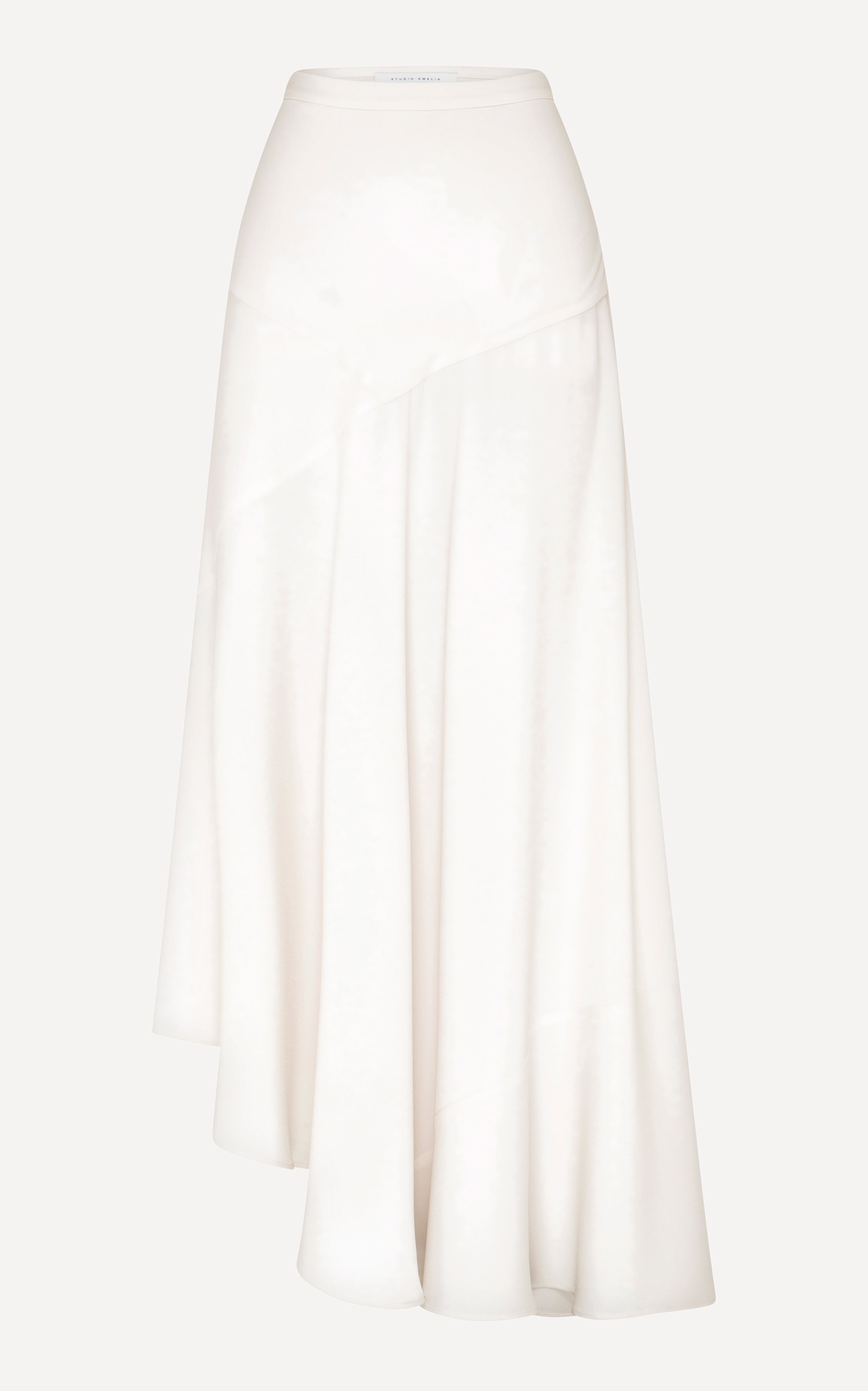 Ratio Bias Skirt | Ivory