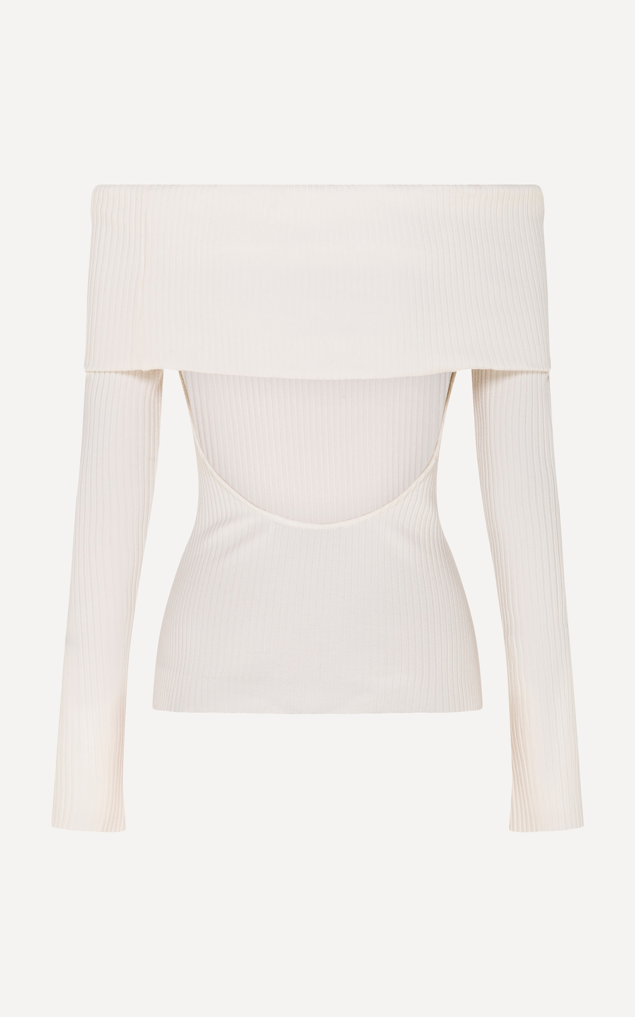 Ravine Rib Top | Ivory