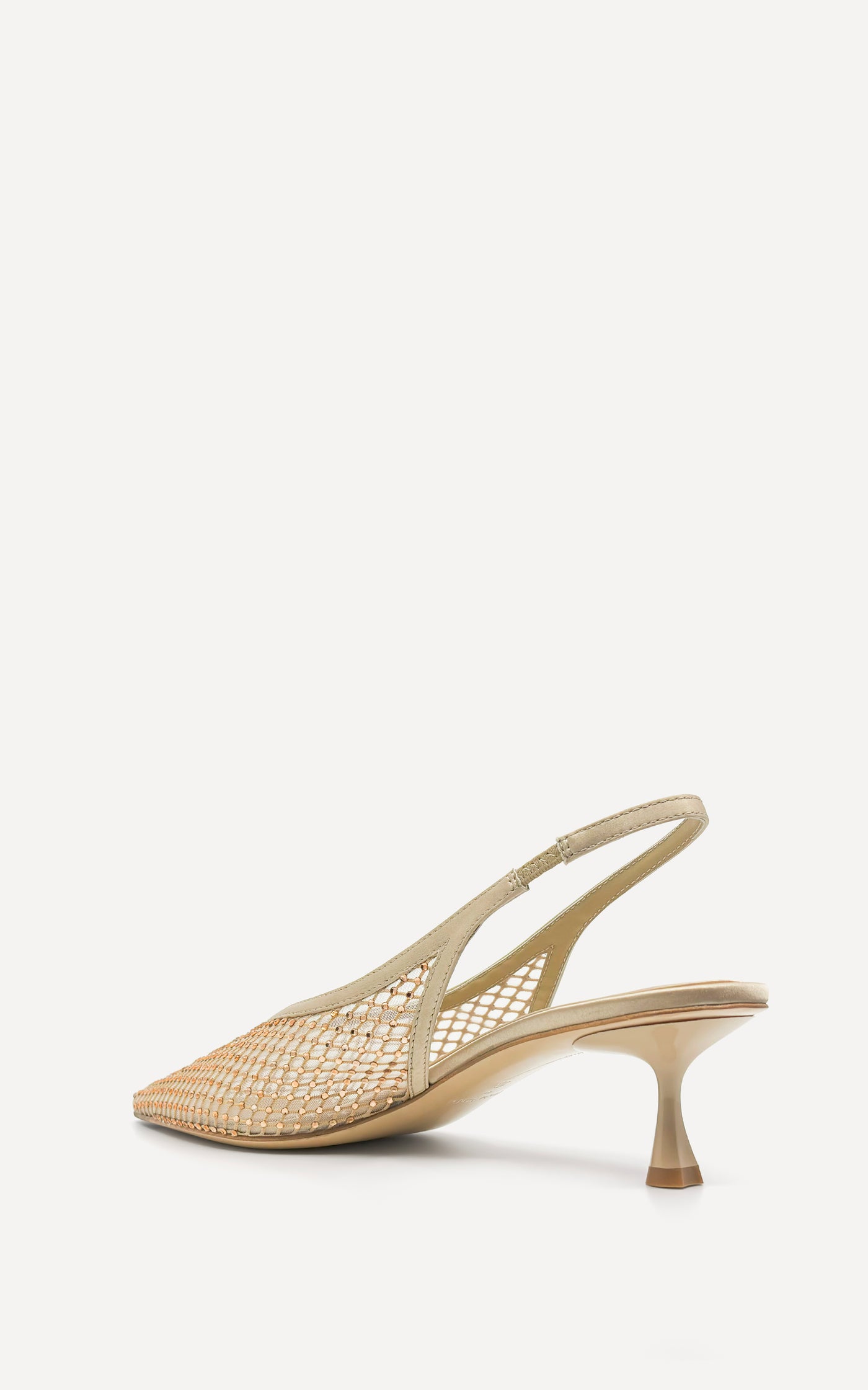 Razor 50 Heel | Champagne Mesh