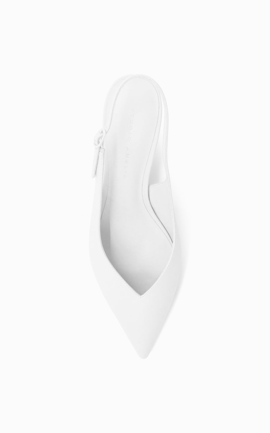 Razor 50 Heel | White