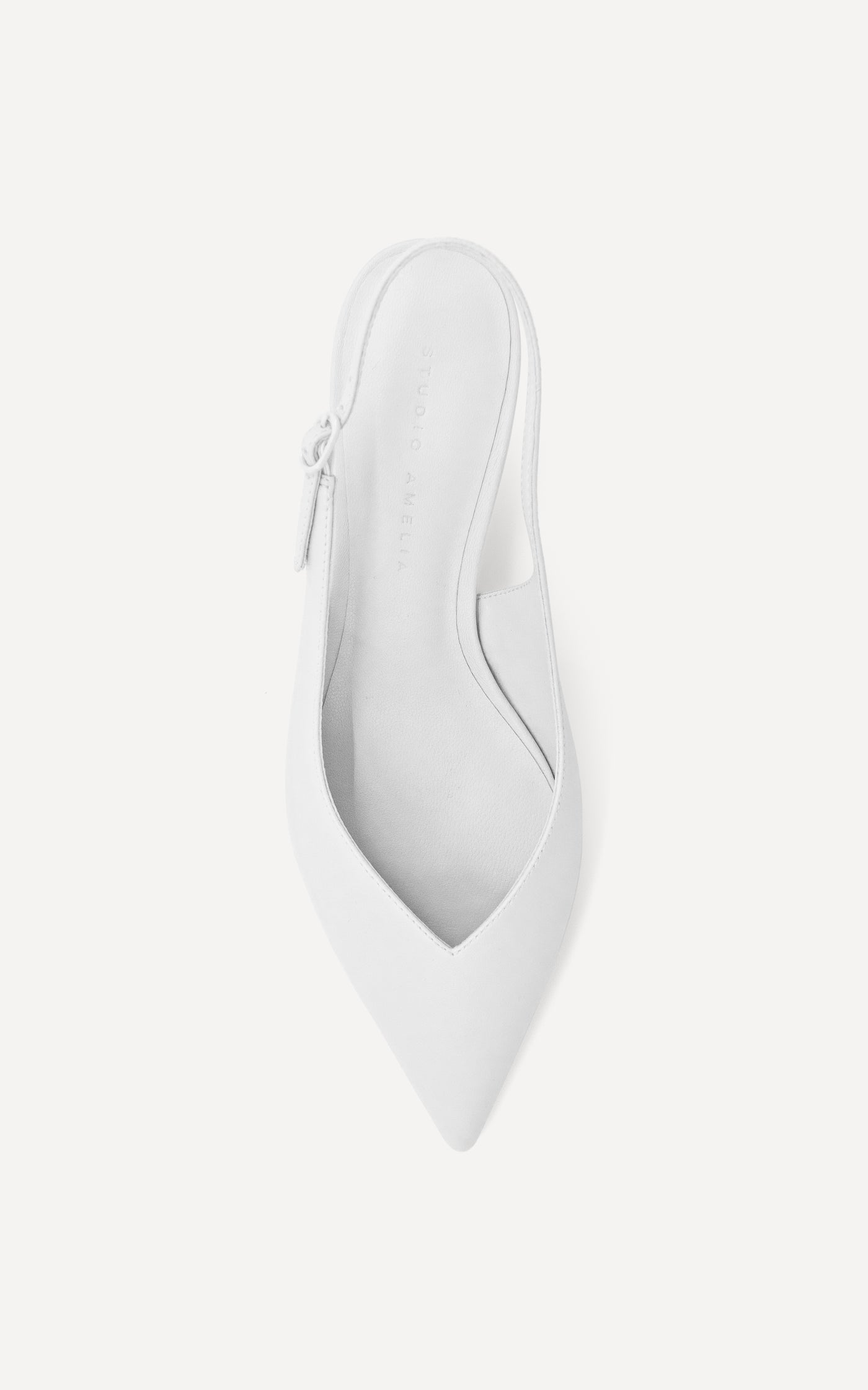 Razor 50 Heel | White