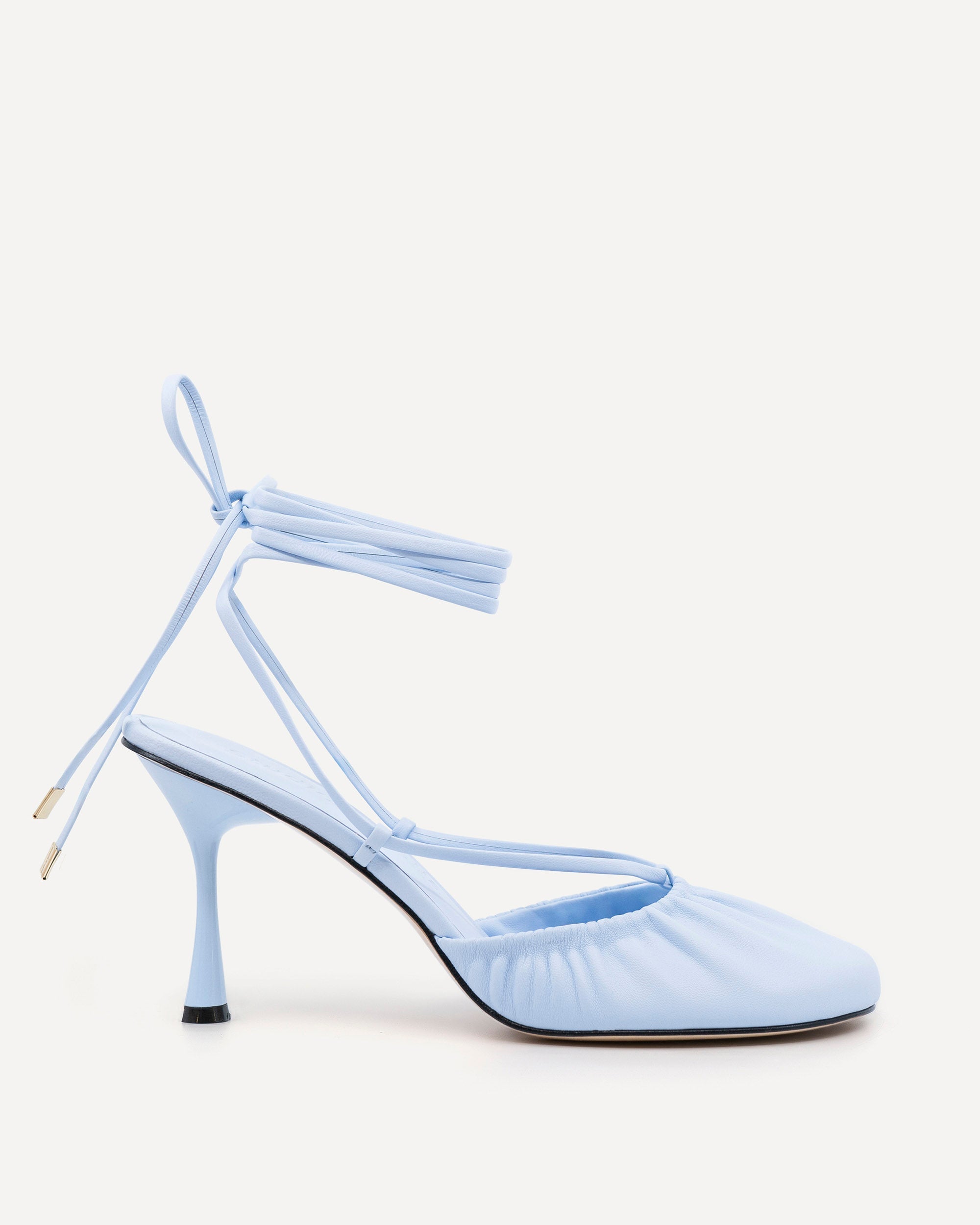 Ronde Laced 90 Heel | Ice Blue