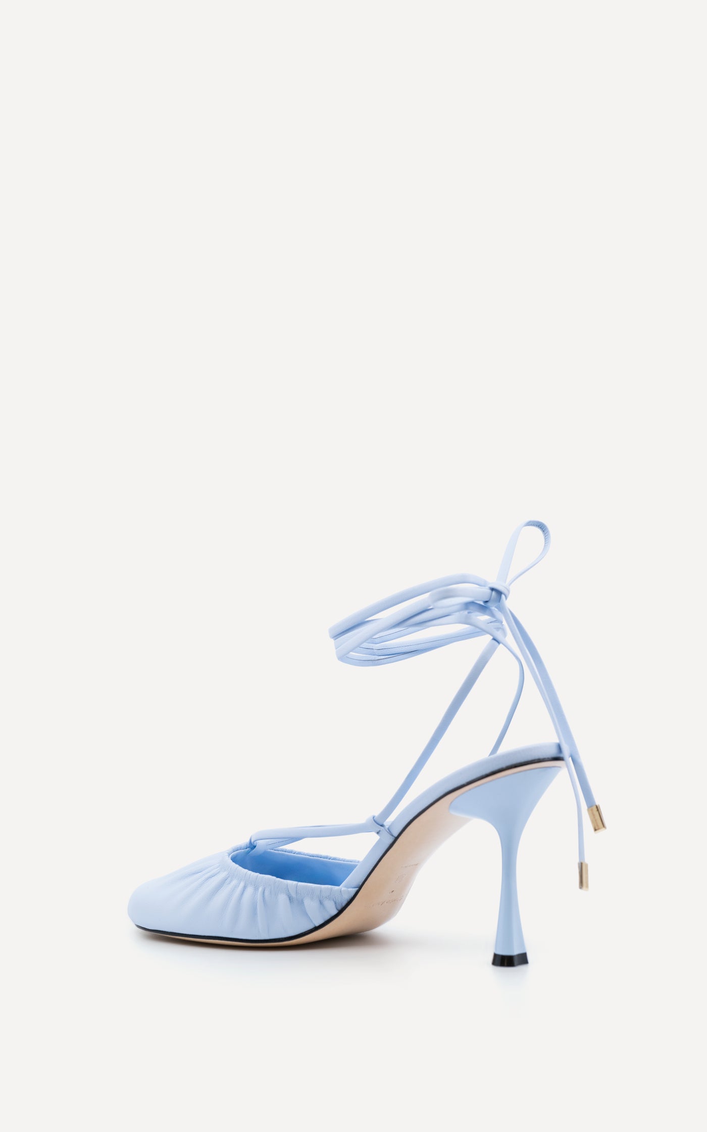 Ronde Laced 90 Heel | Ice Blue