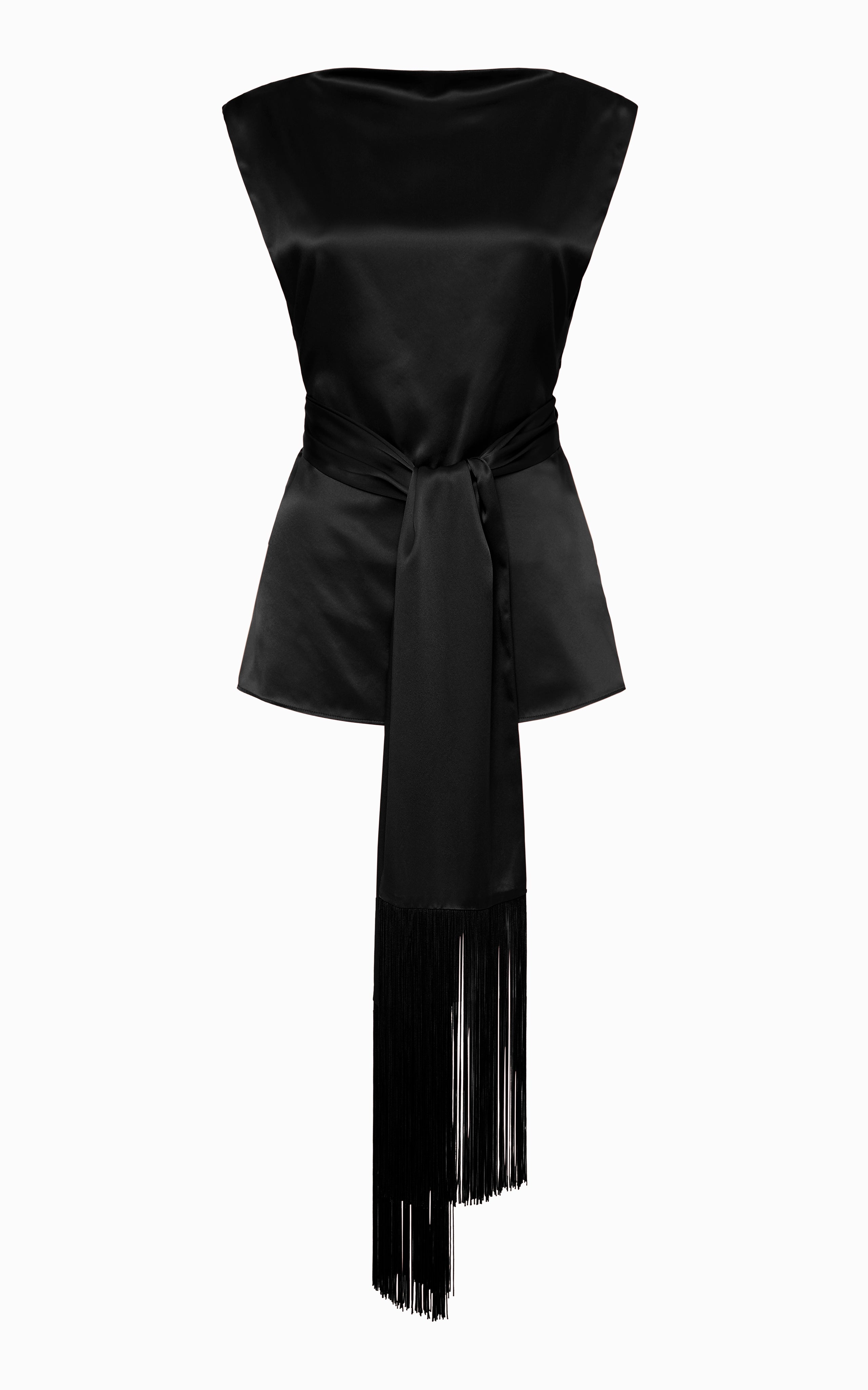 Cincture Belted Top | Black