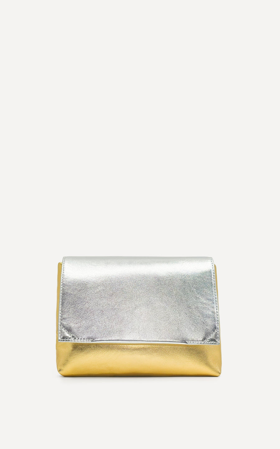 Sheath Clutch | Gold/Silver