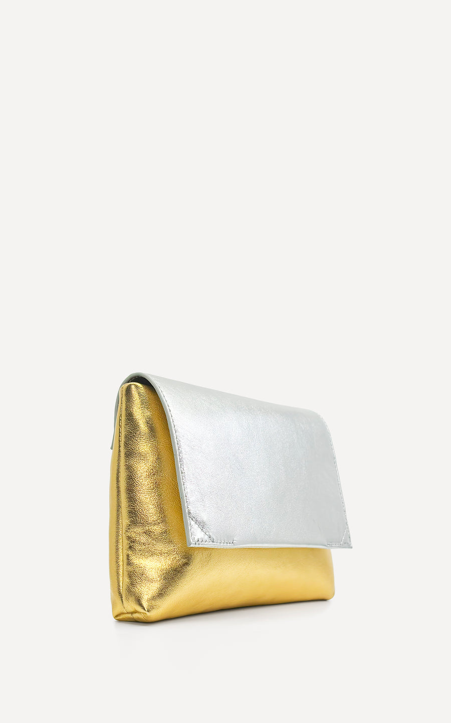 Sheath Clutch | Gold/Silver