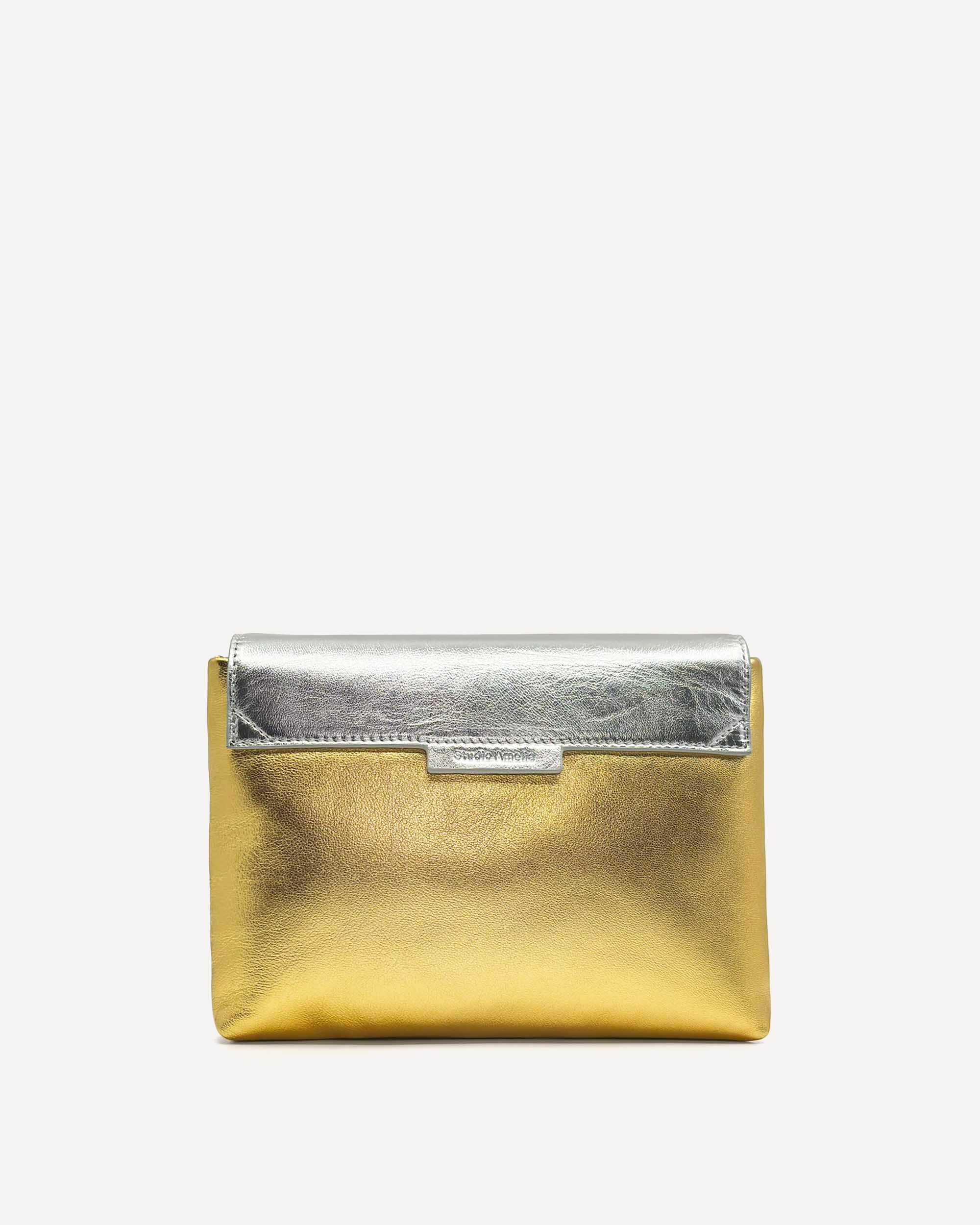 Sheath Clutch | Gold/Silver