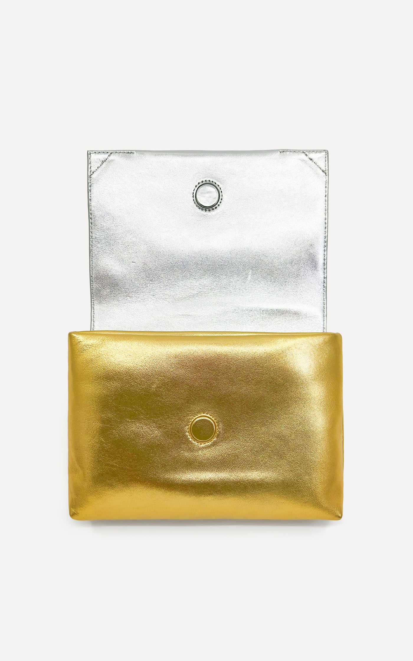 Sheath Clutch | Gold/Silver