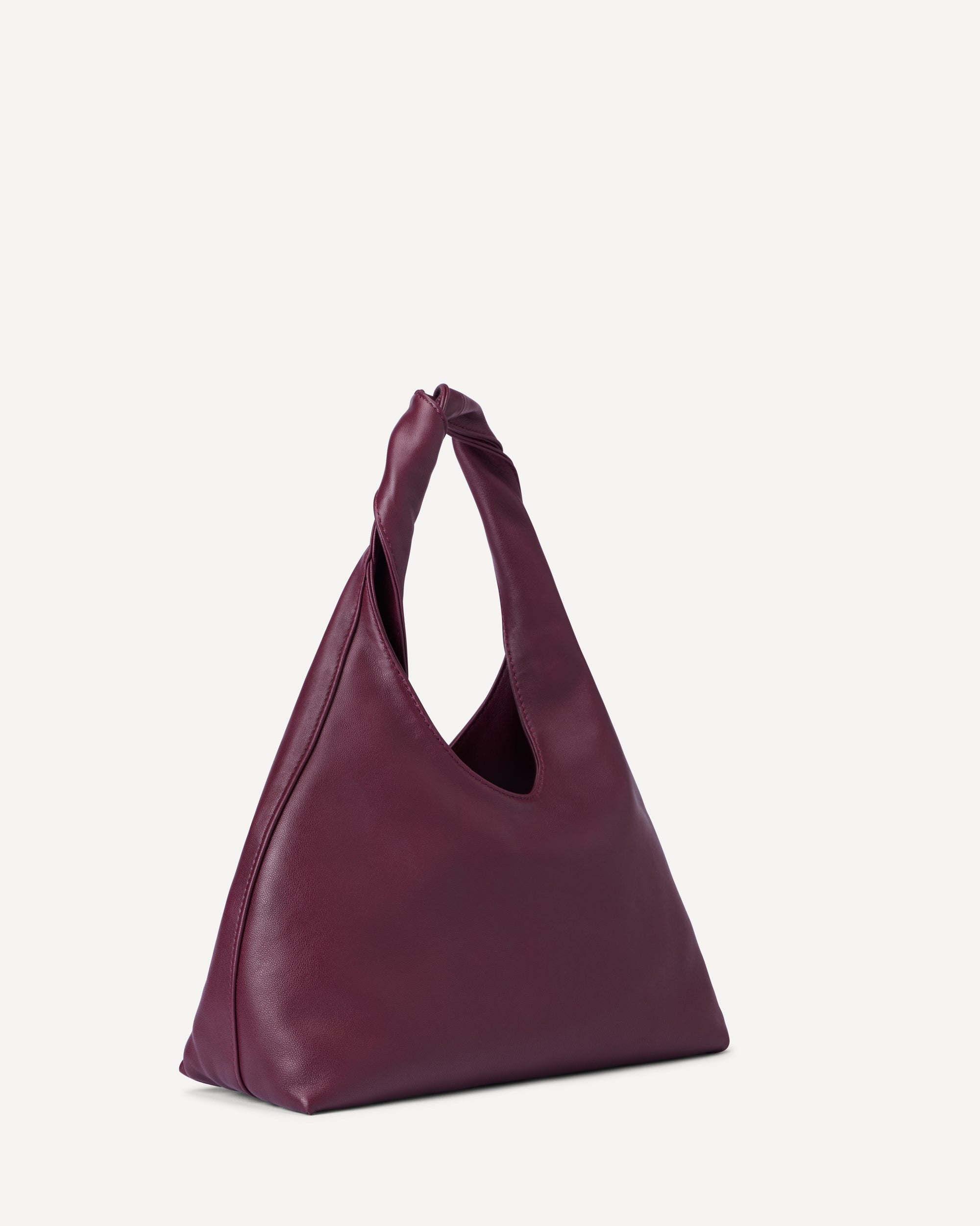 Siena Mini Hobo | Burgundy