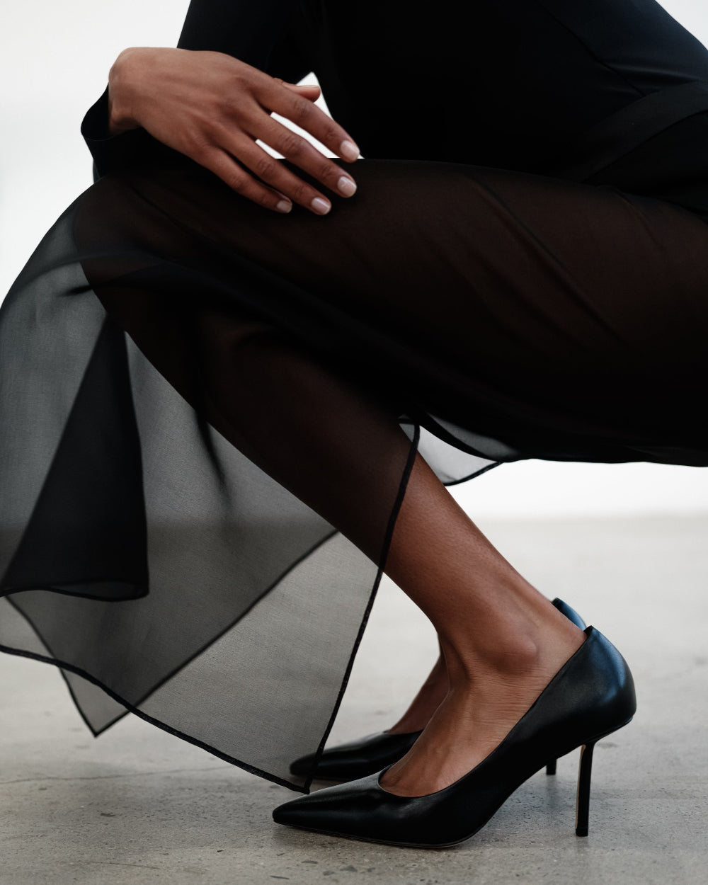 Vivonne 90 Pump | Stone