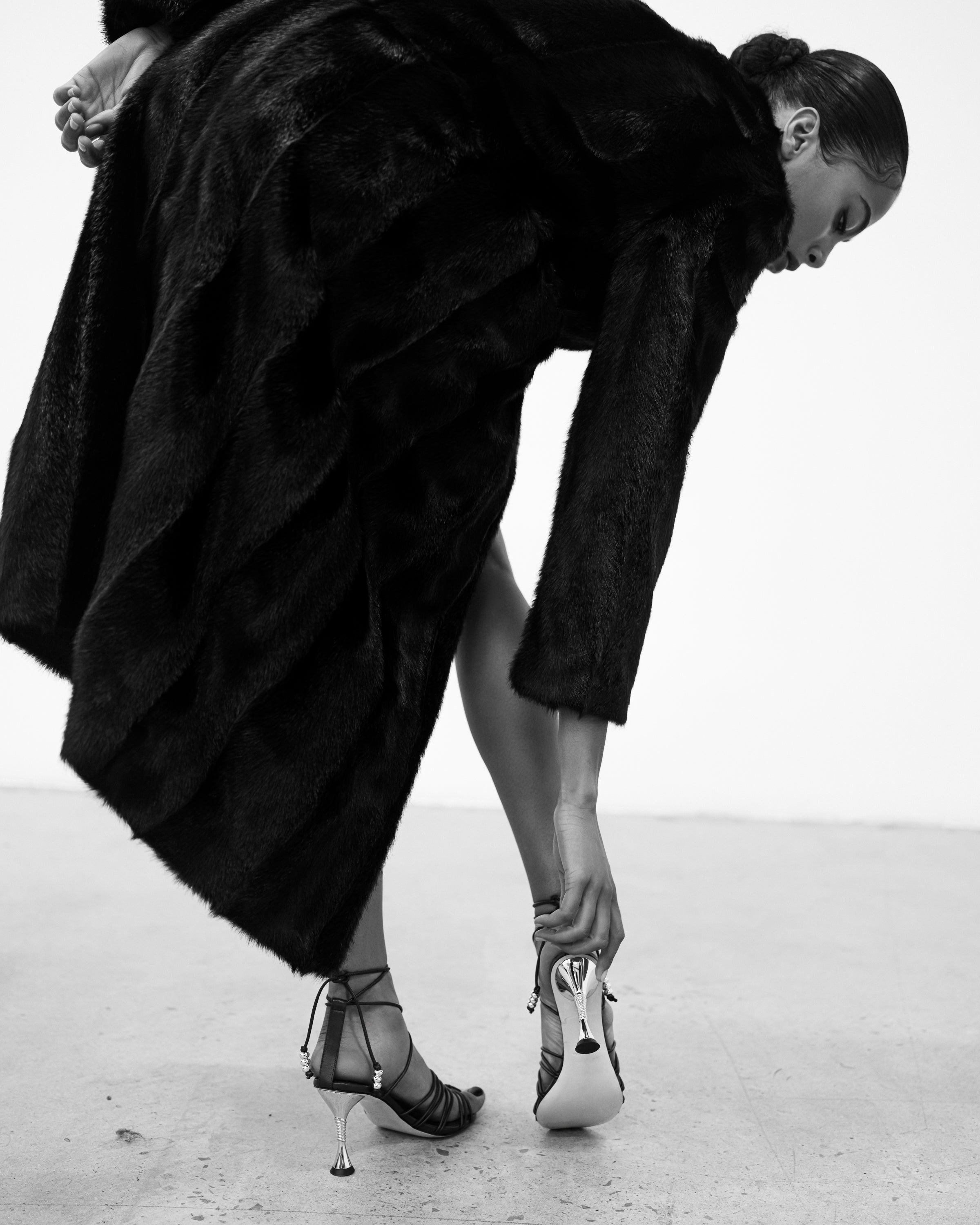 Odessa 90 Sandal | Black