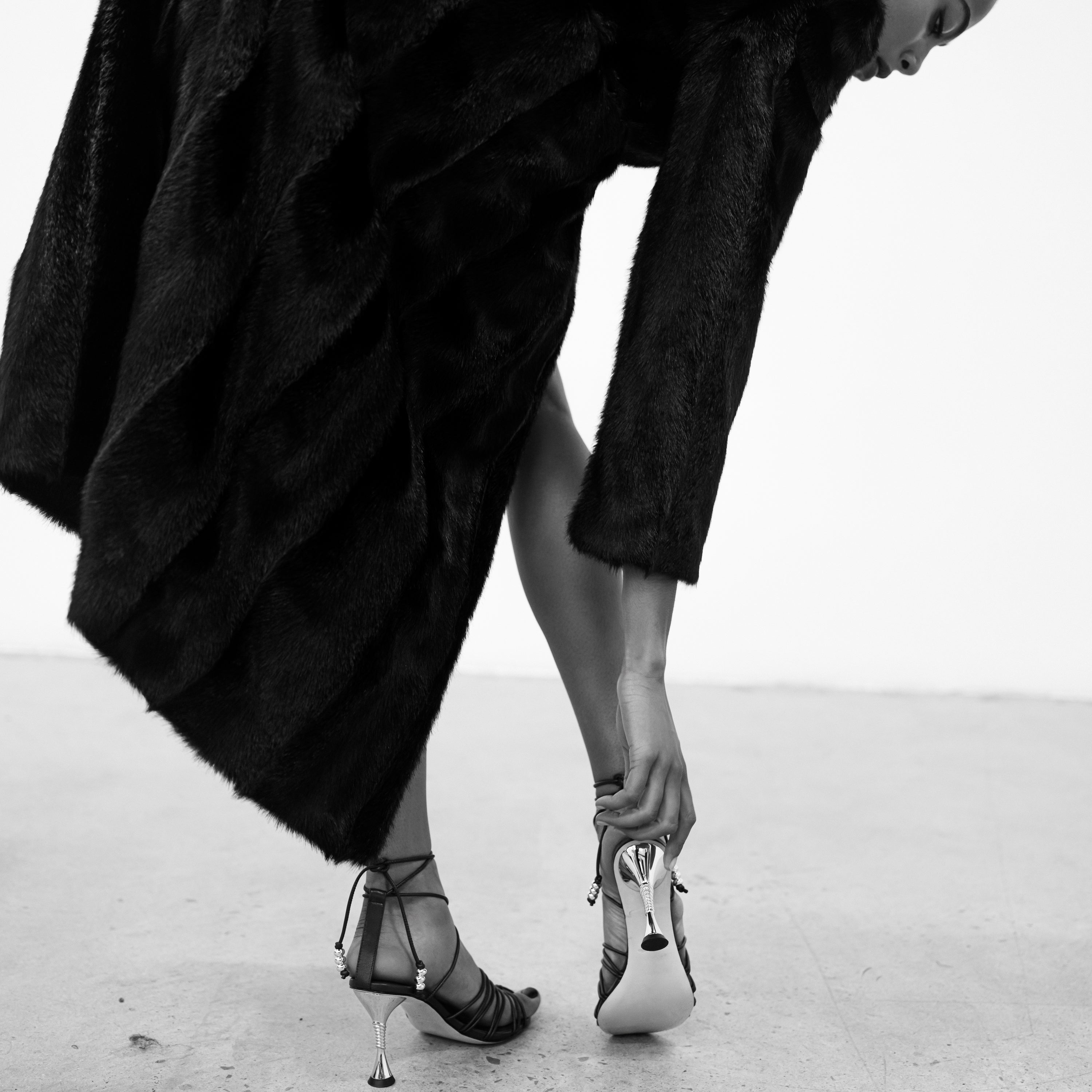 Odessa 90 Sandal | Black