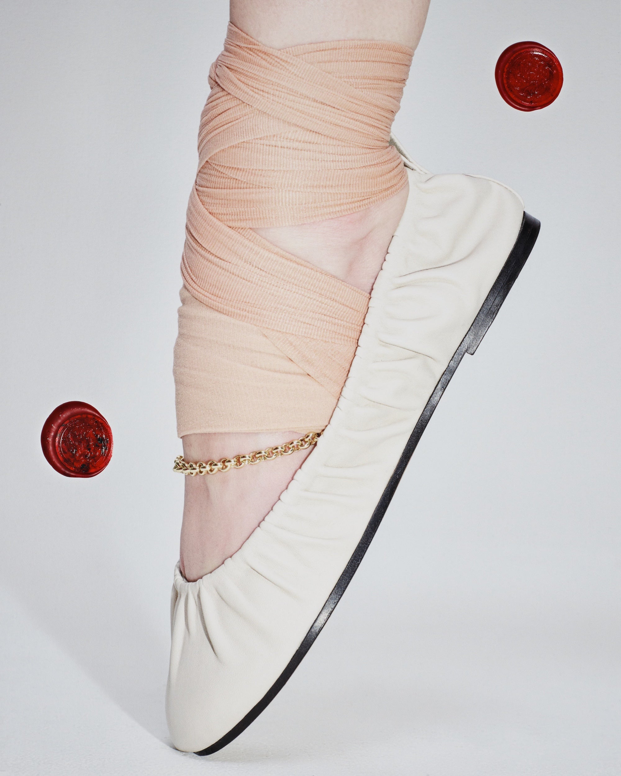 Ronde Ballet Flat | Ice Blue