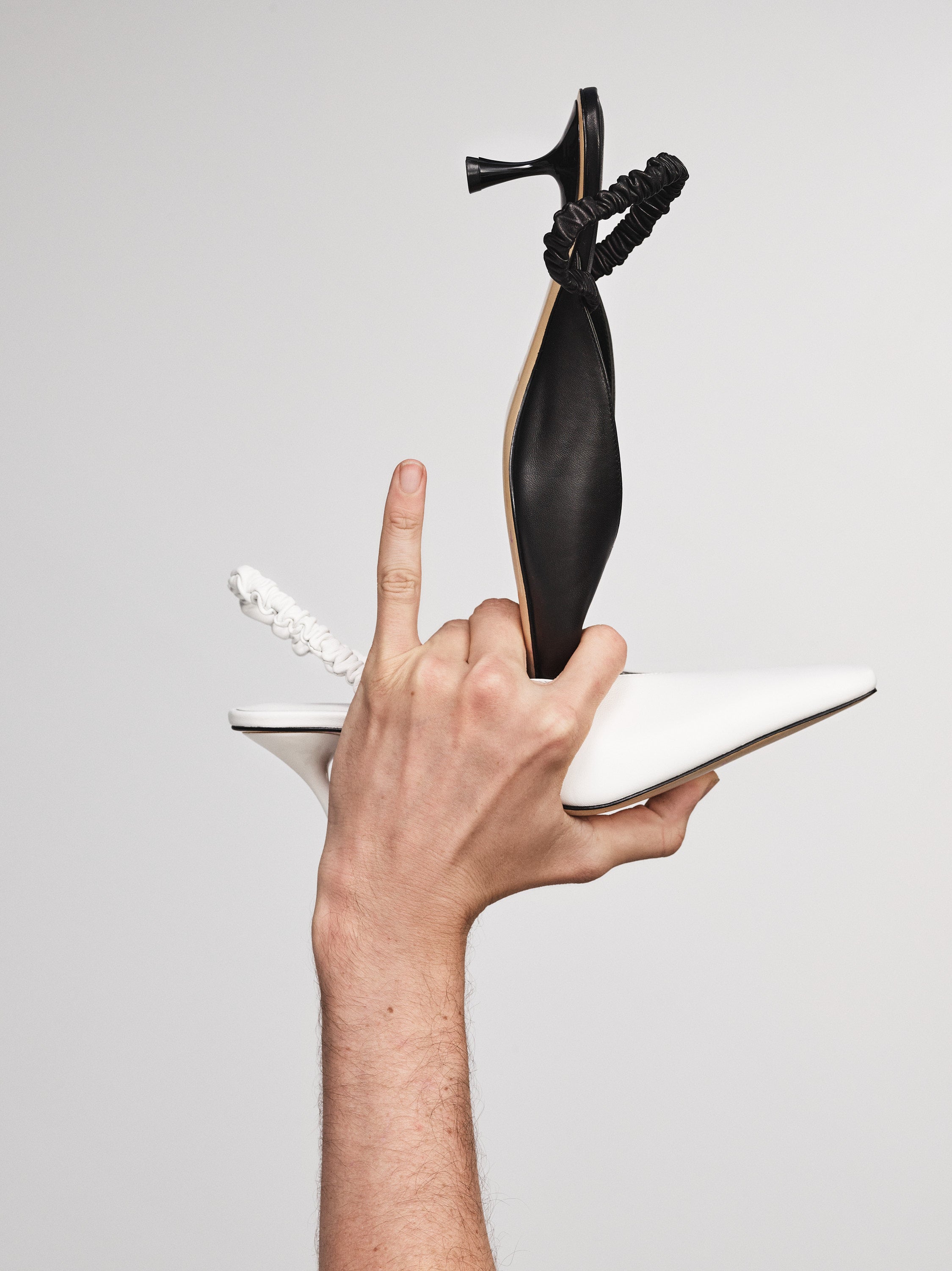 Zadie 50 Mule | Black