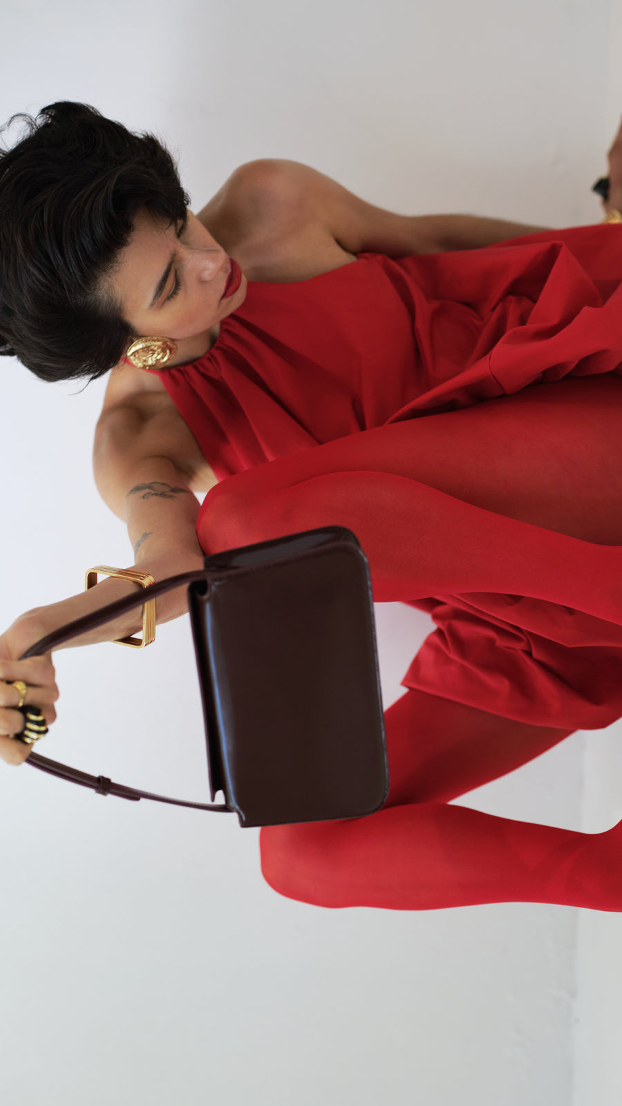 Audrey Shoulder Bag | Burgundy