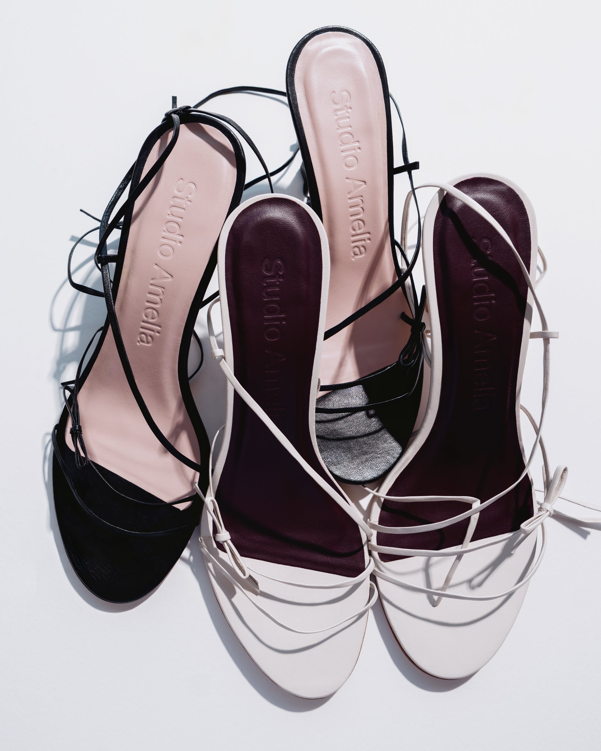 Solstice Wrapped 70 Sandal | Black