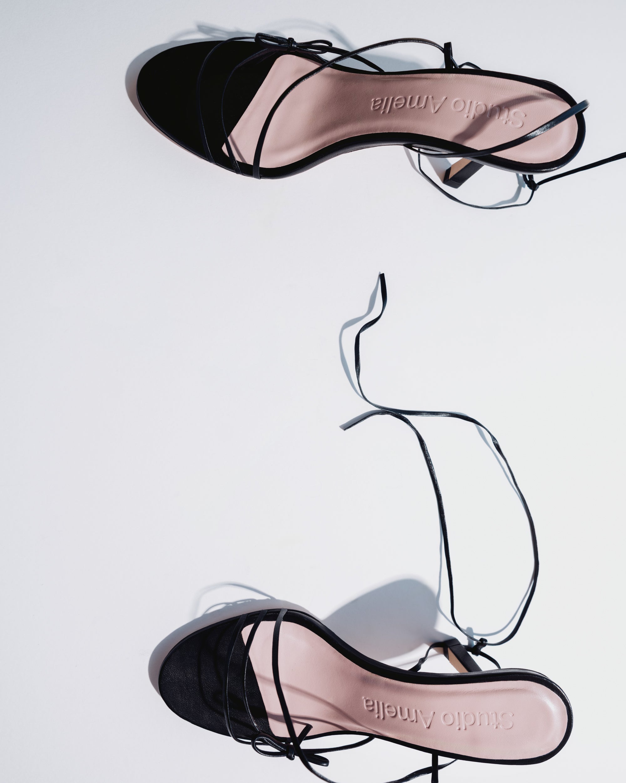 Solstice Wrapped 70 Sandal | Black