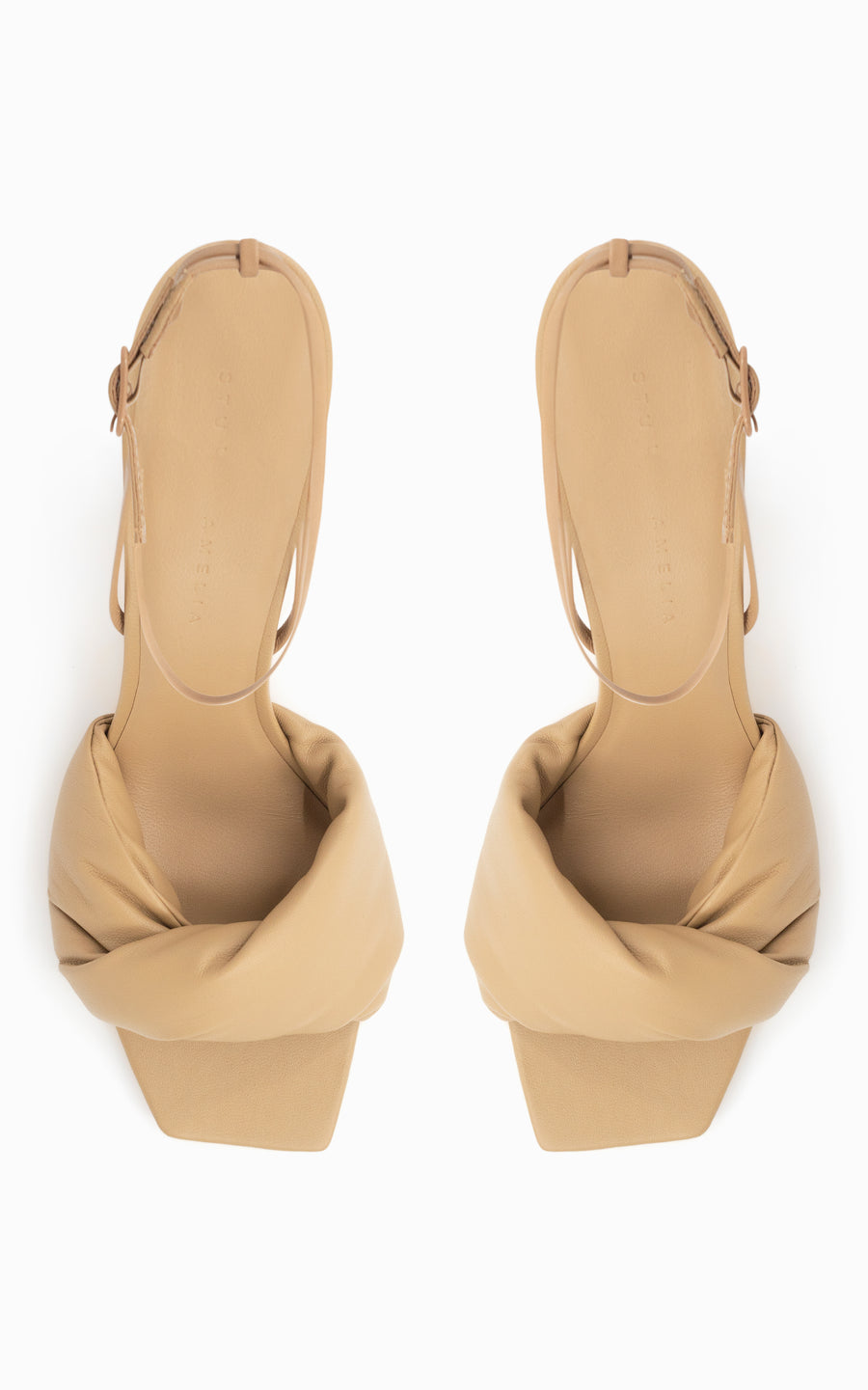 Twisted 90 Heel | Beige