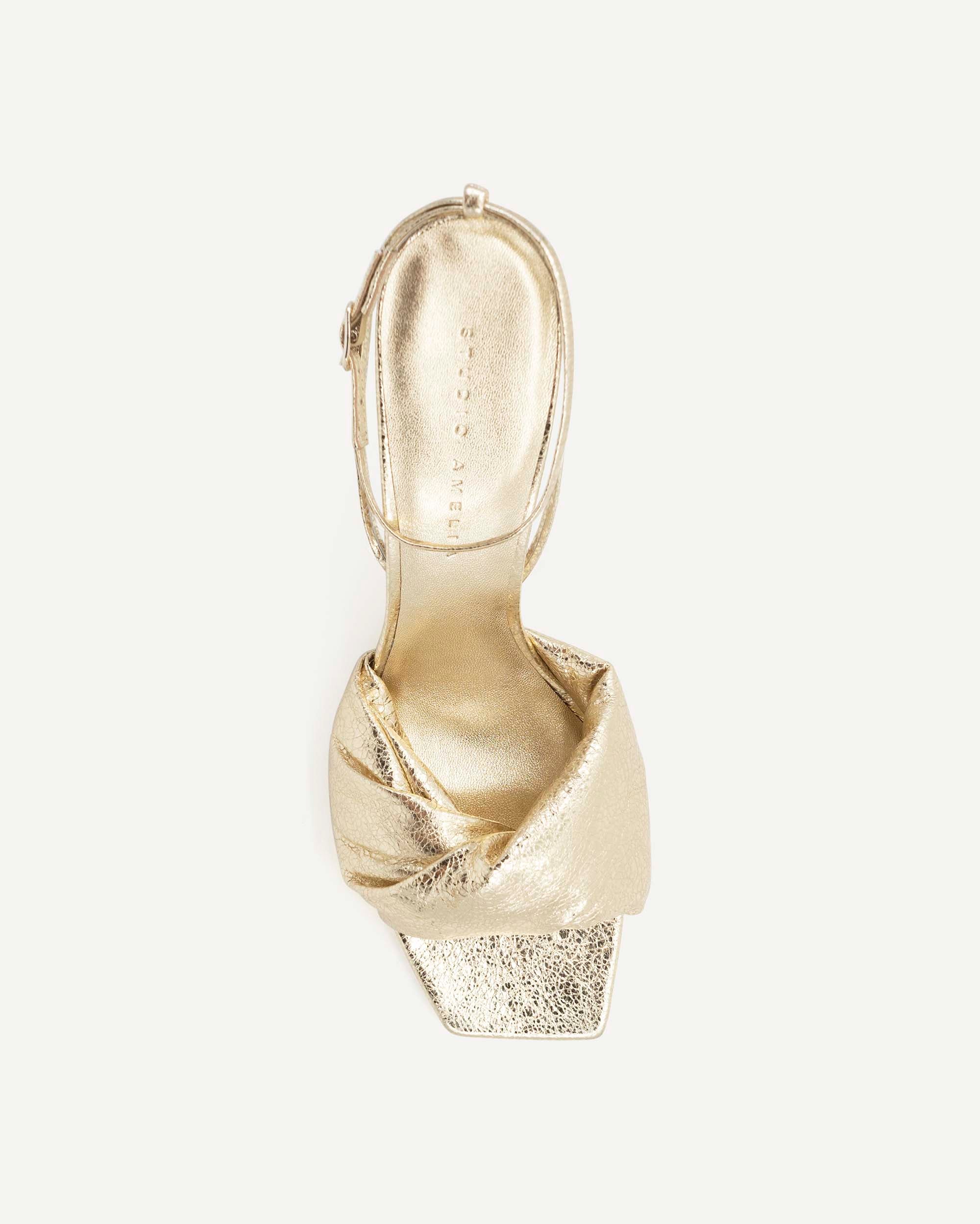 Twisted 90 Heel | Gold