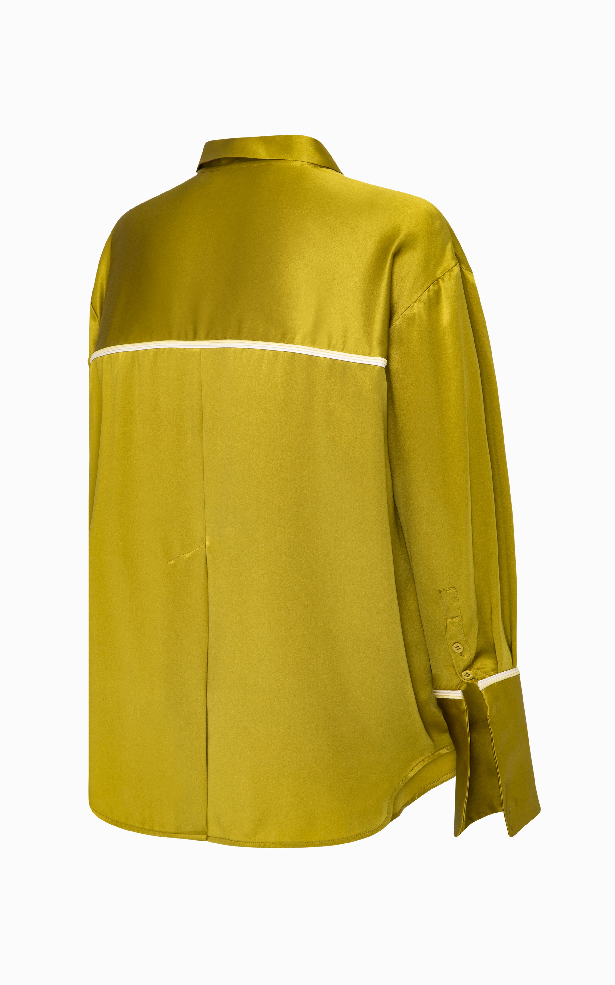 Vespa Piped Shirt | Sulphur