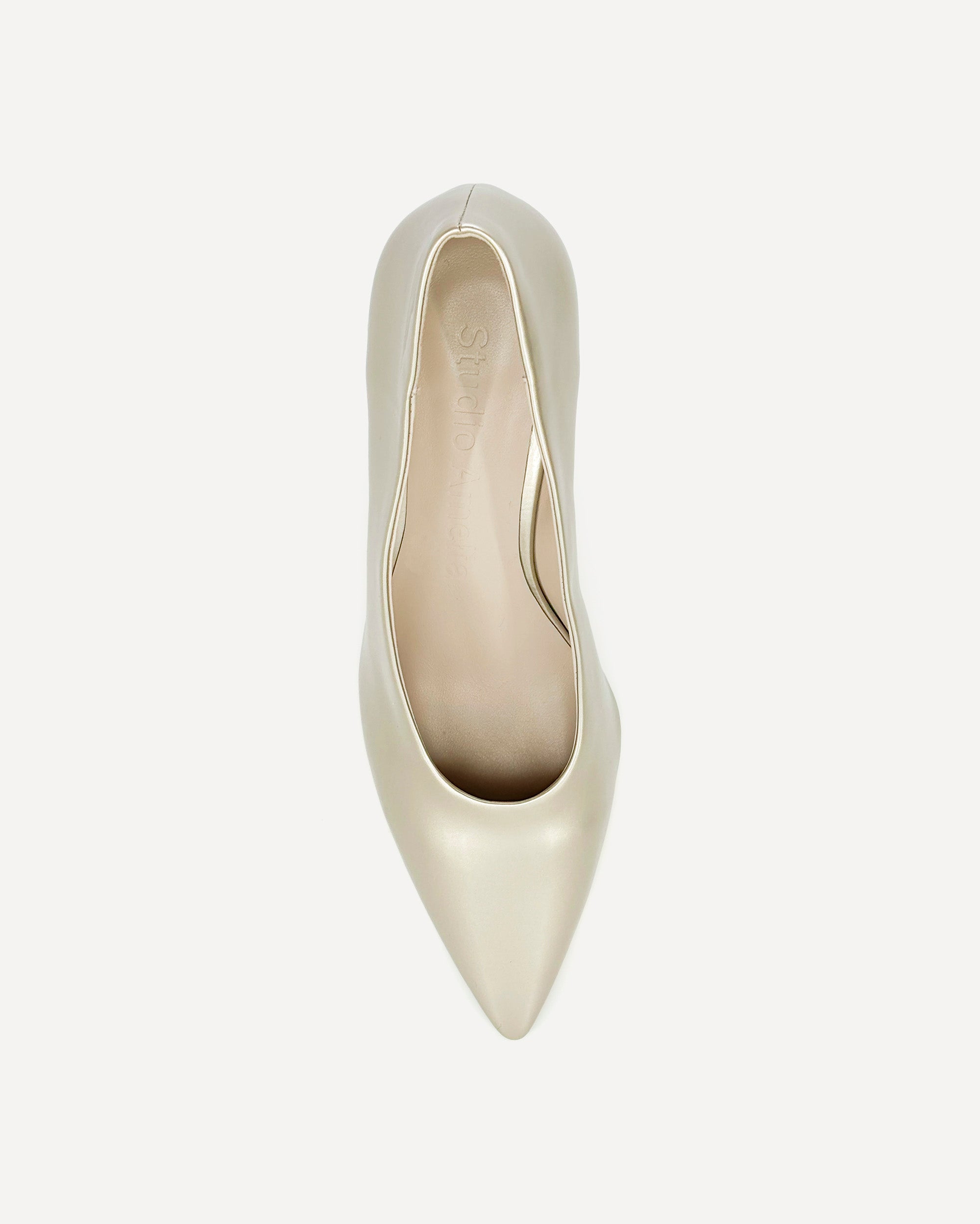 Vivonne 50 Pump | Champagne