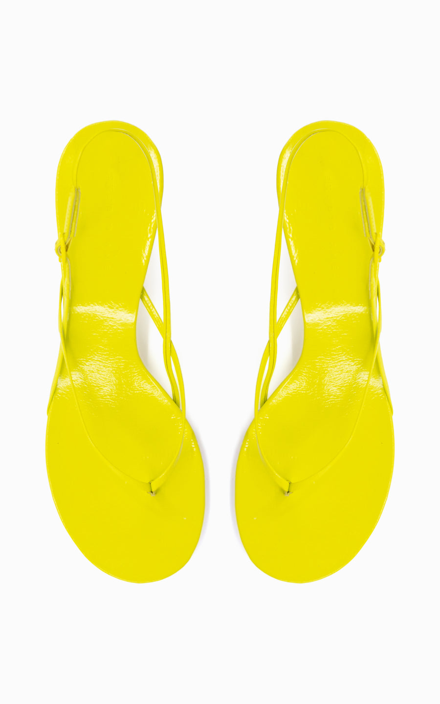 Wishbone 50 Heel | Acid Yellow