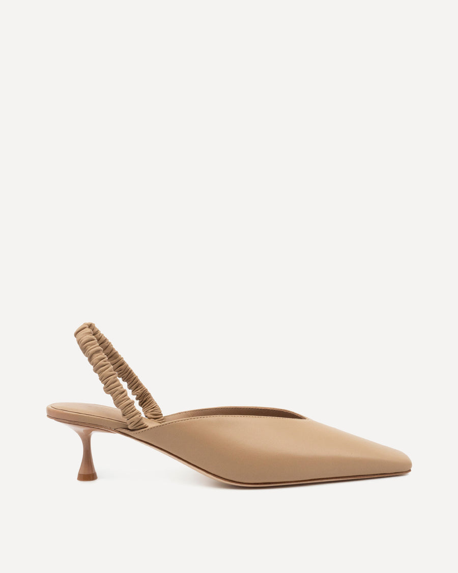 Zadie 50 Mule | Beige