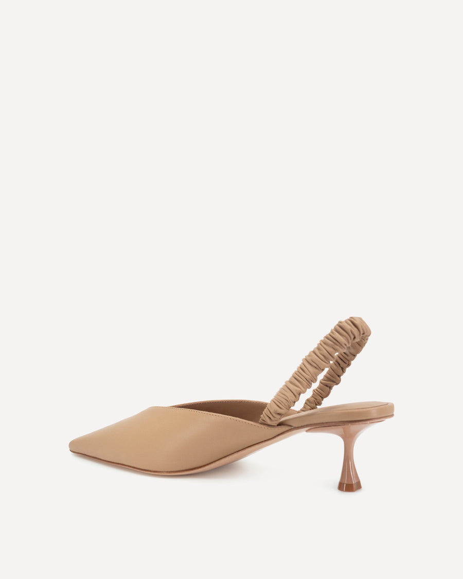 Zadie 50 Mule | Beige