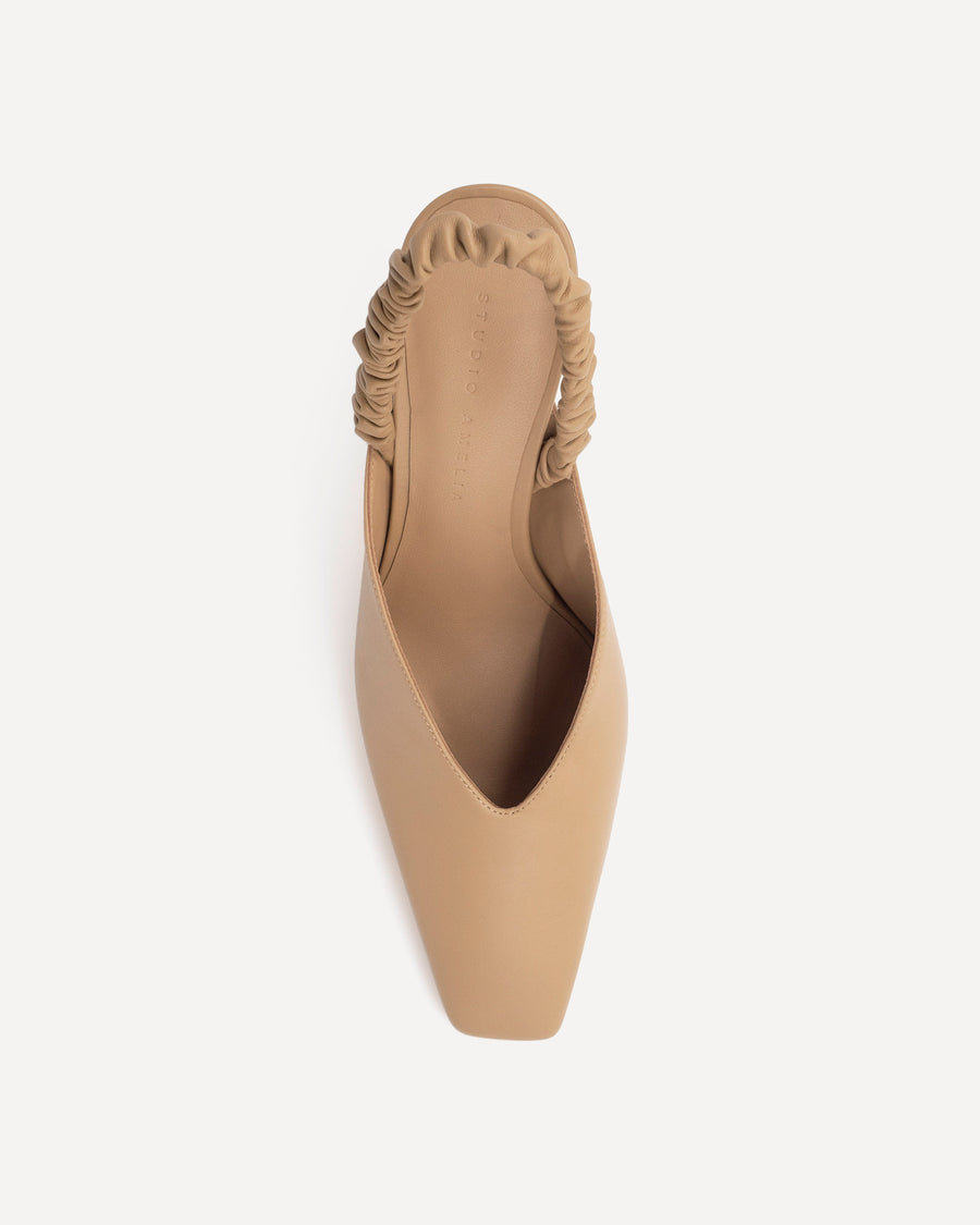Zadie 50 Mule | Beige