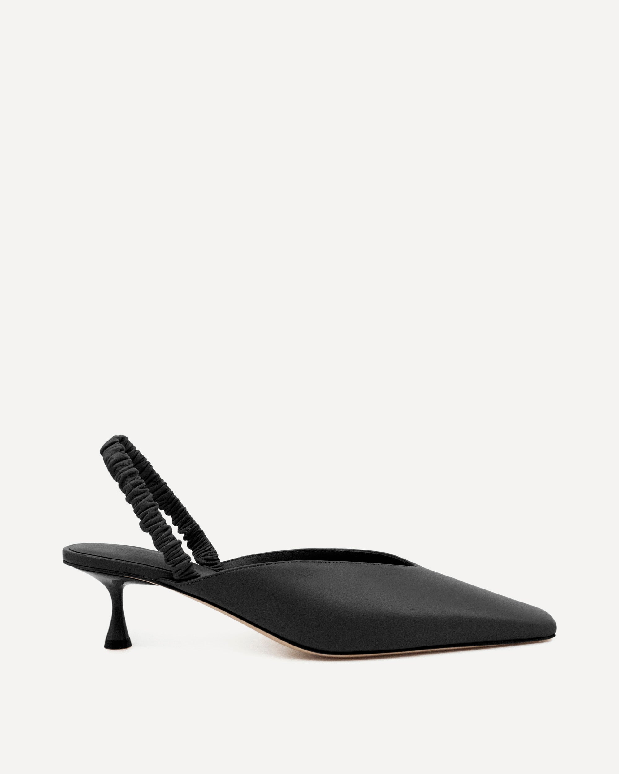 Zadie 50 Mule | Black
