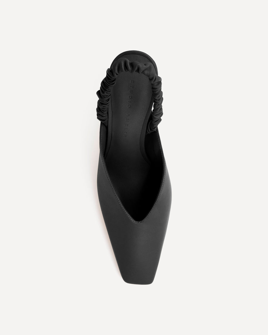 Zadie 50 Mule | Black