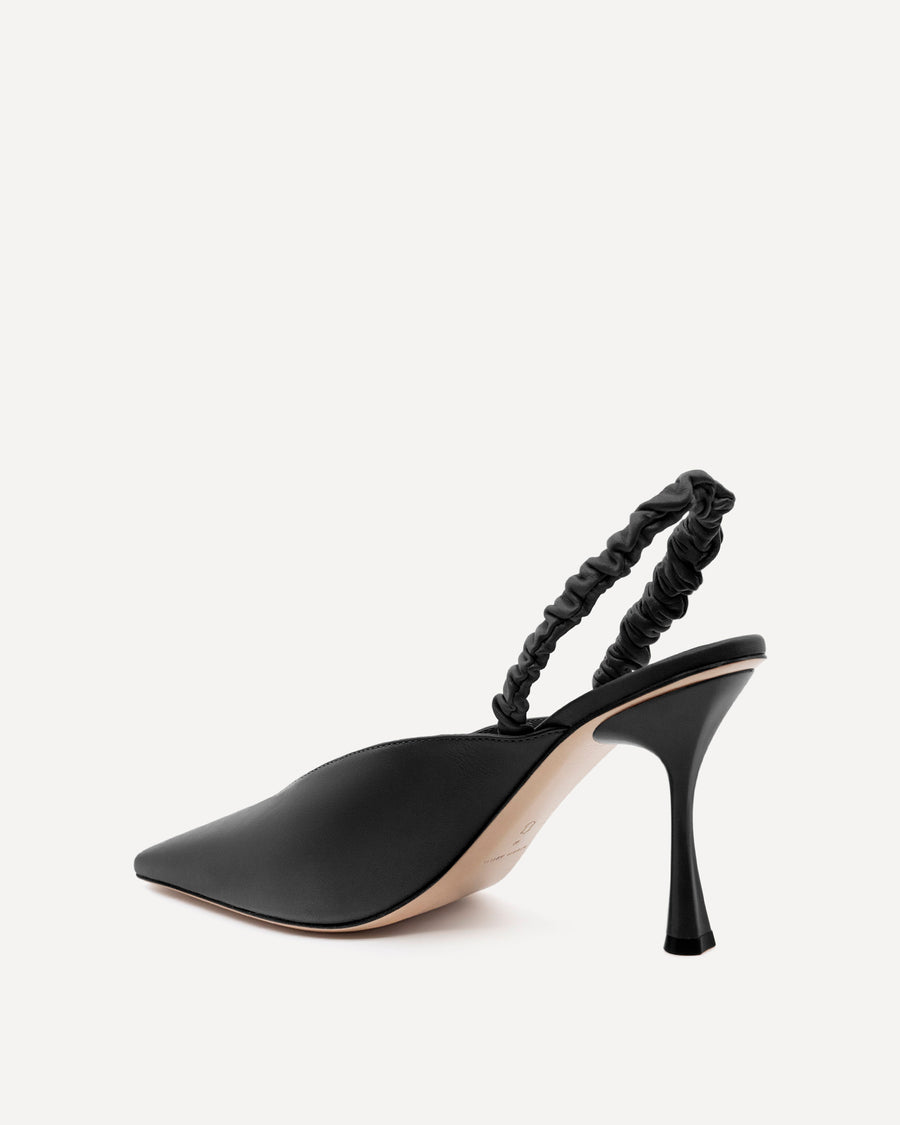 Zadie 90 Mule | Black
