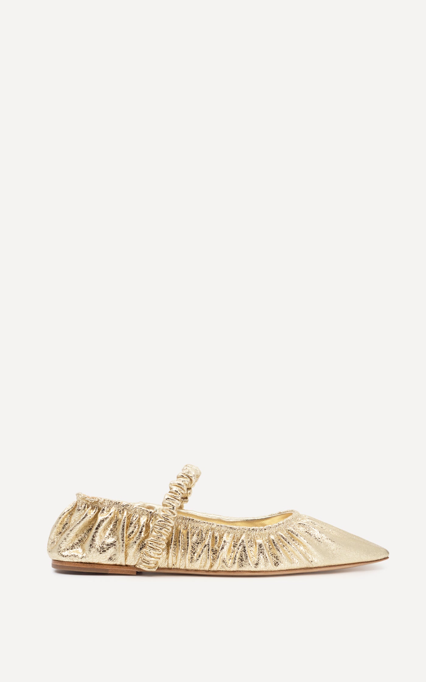 Zadie Ballet Flat | Gold