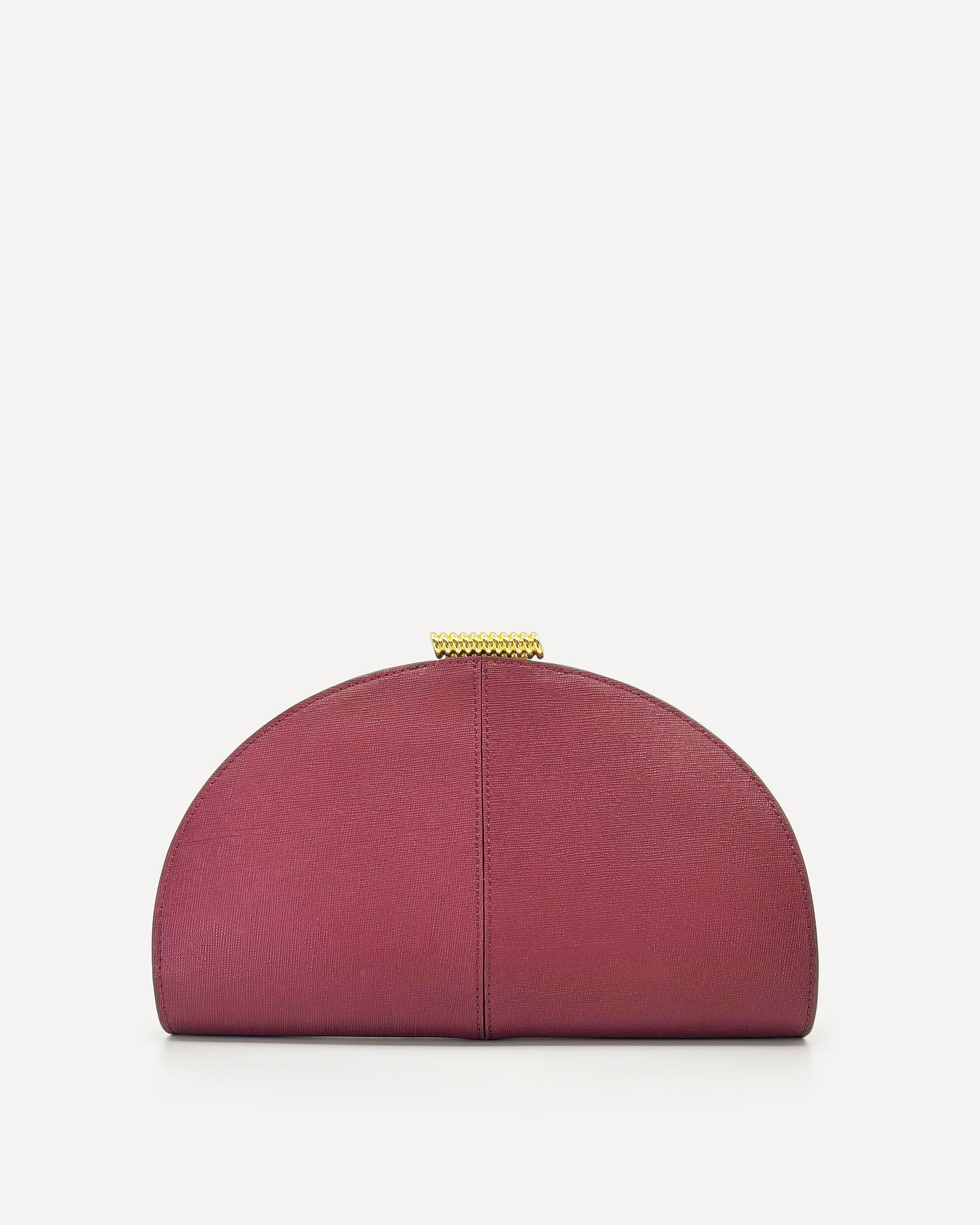 Zamora Clutch | Bordeaux
