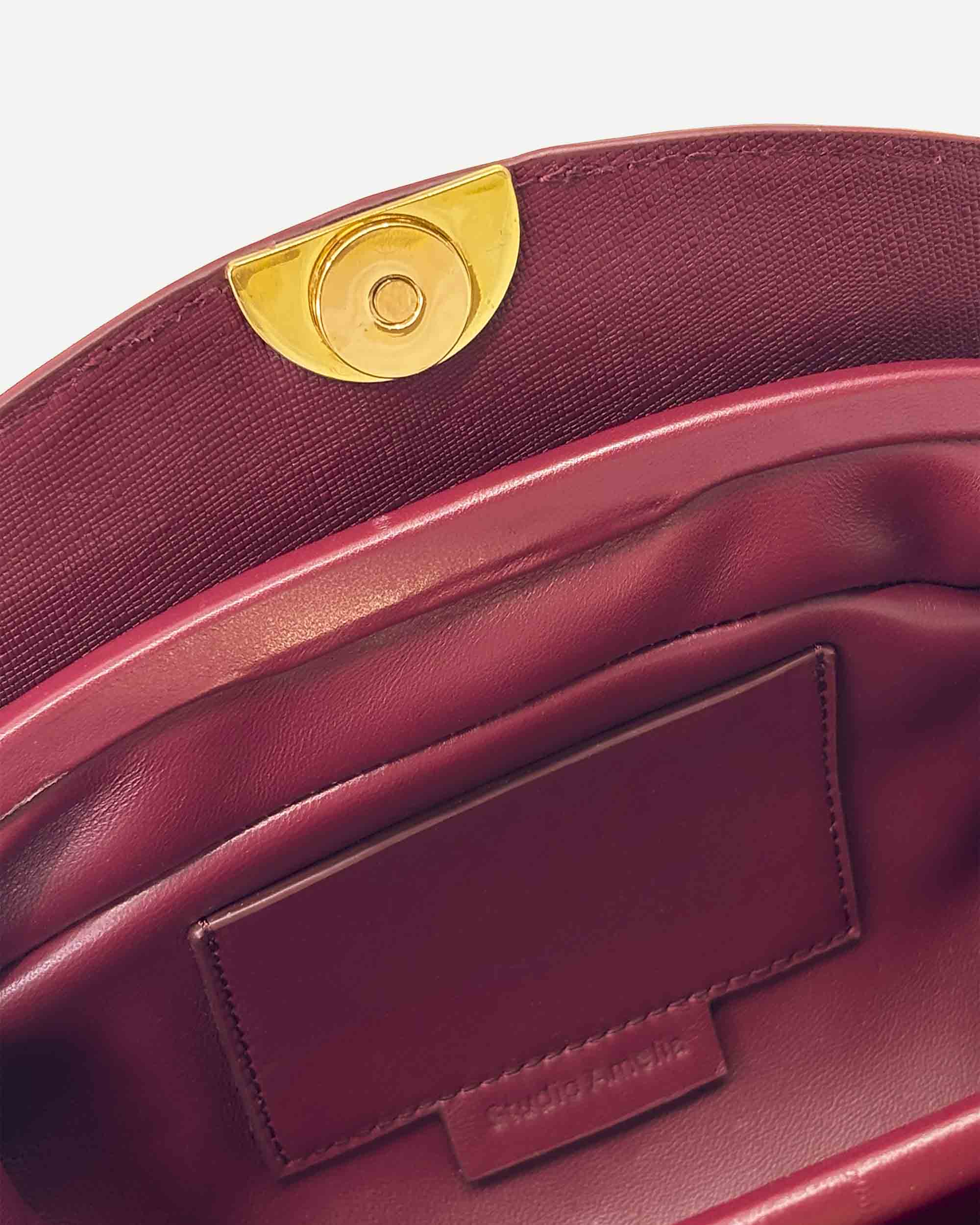 Zamora Clutch | Bordeaux