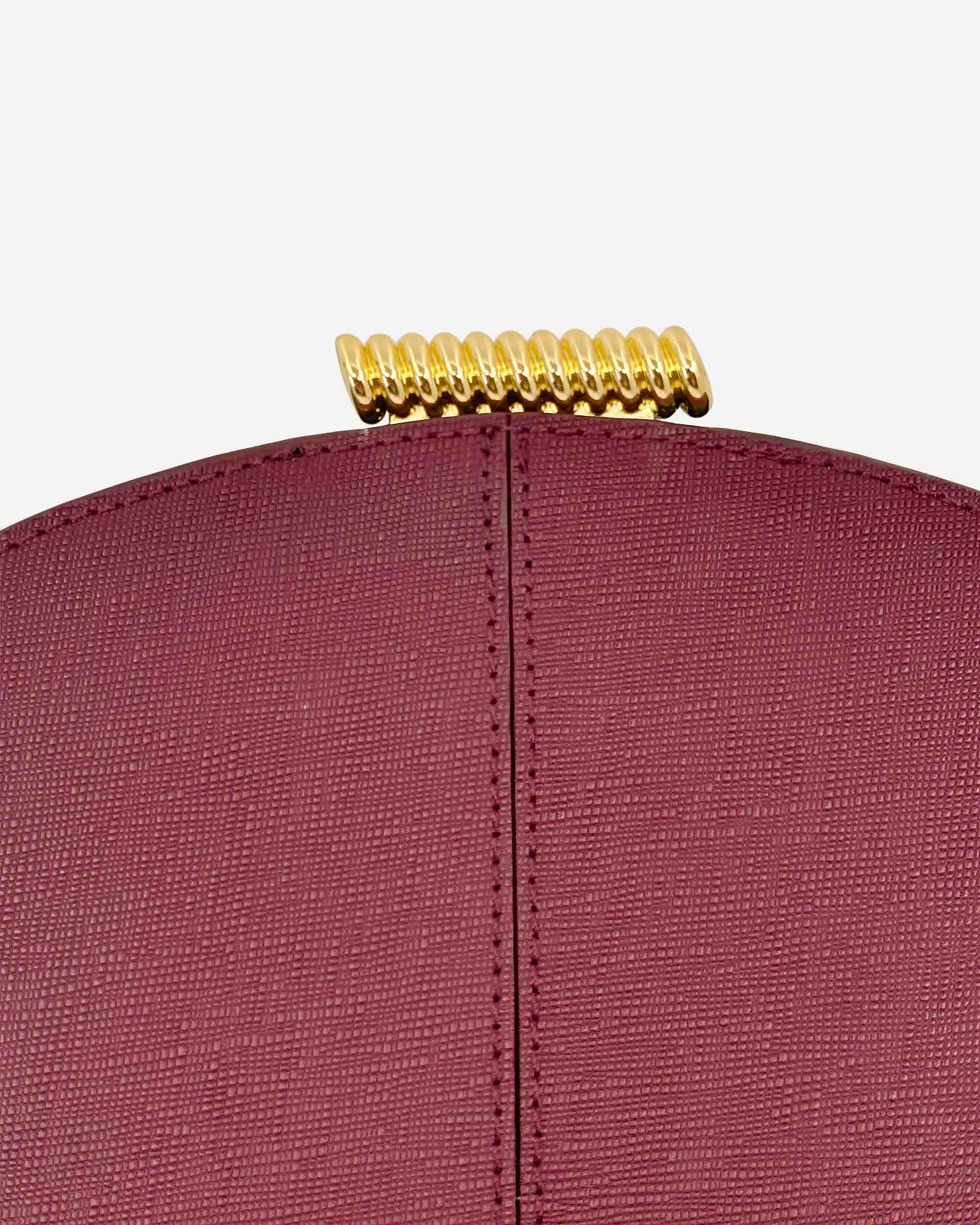 Zamora Clutch | Bordeaux