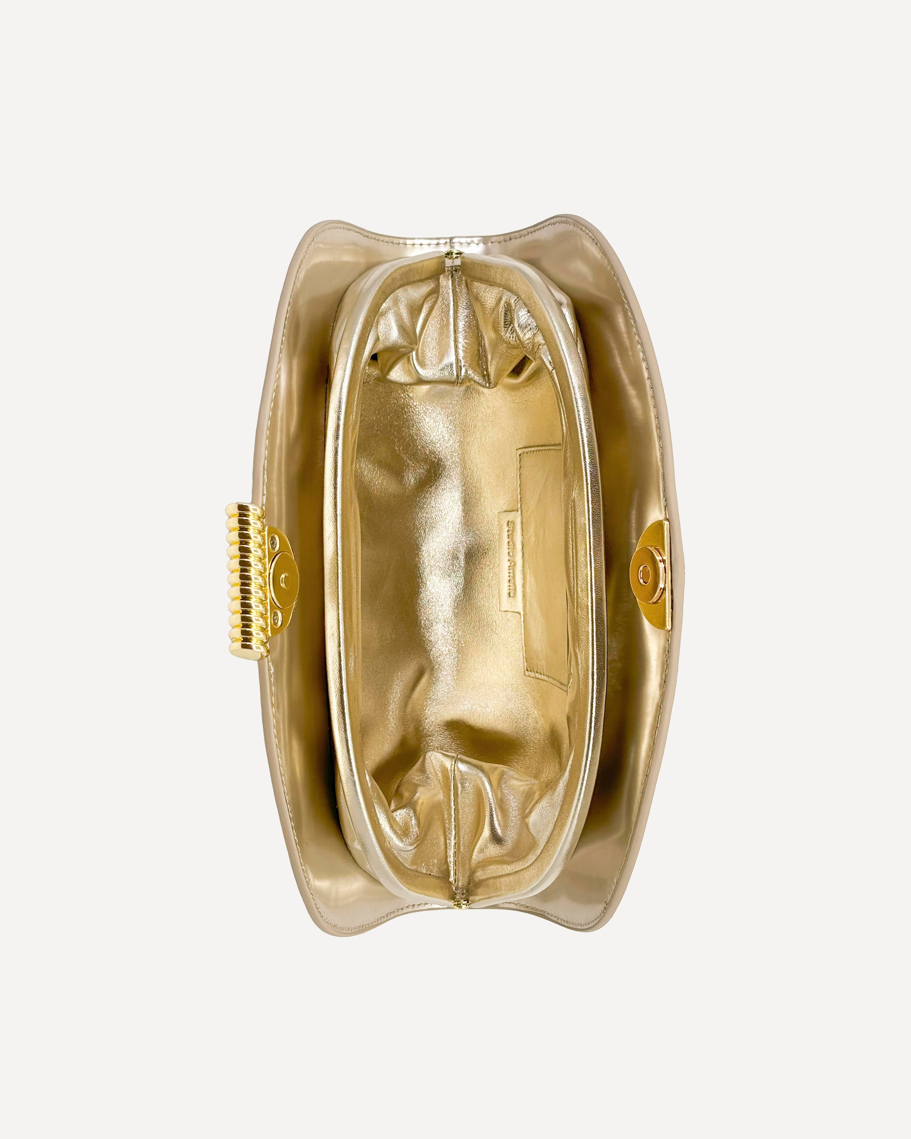 Zamora Clutch | Champagne