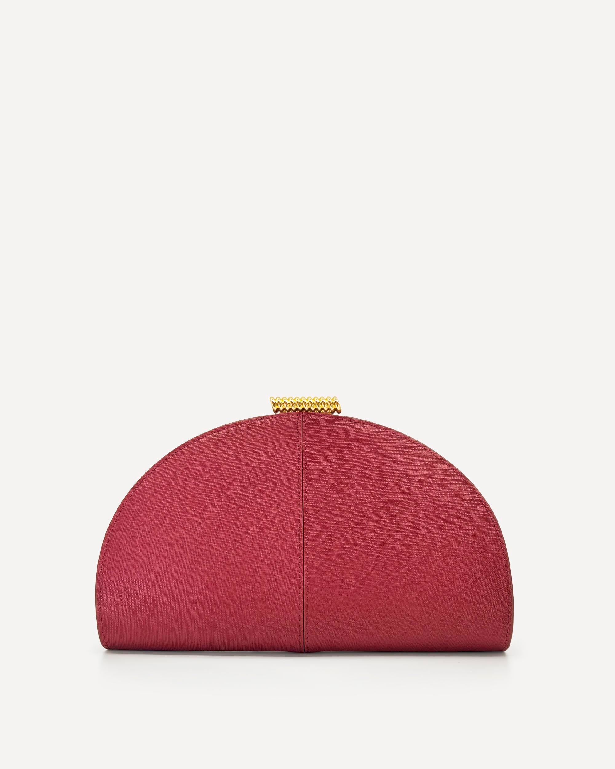 Zamora Clutch | Bordeaux