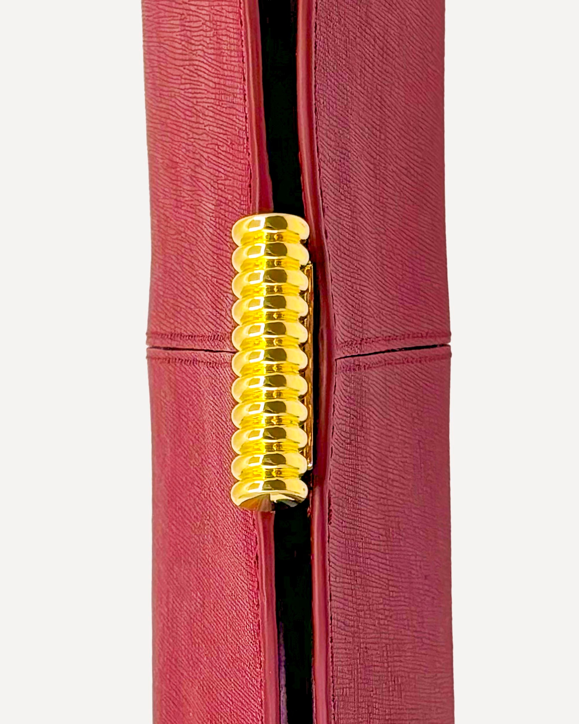Zamora Clutch | Bordeaux
