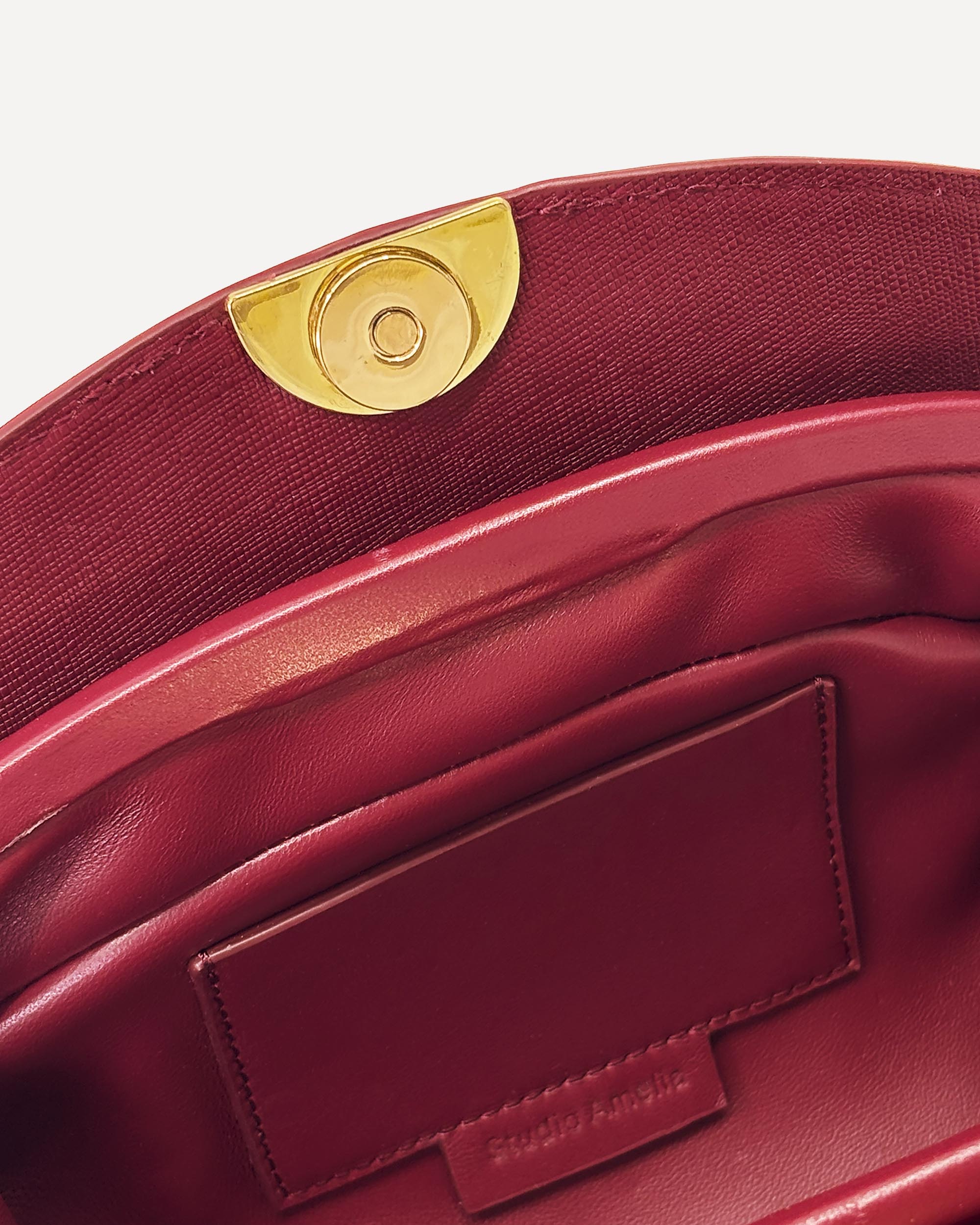 Zamora Clutch | Bordeaux